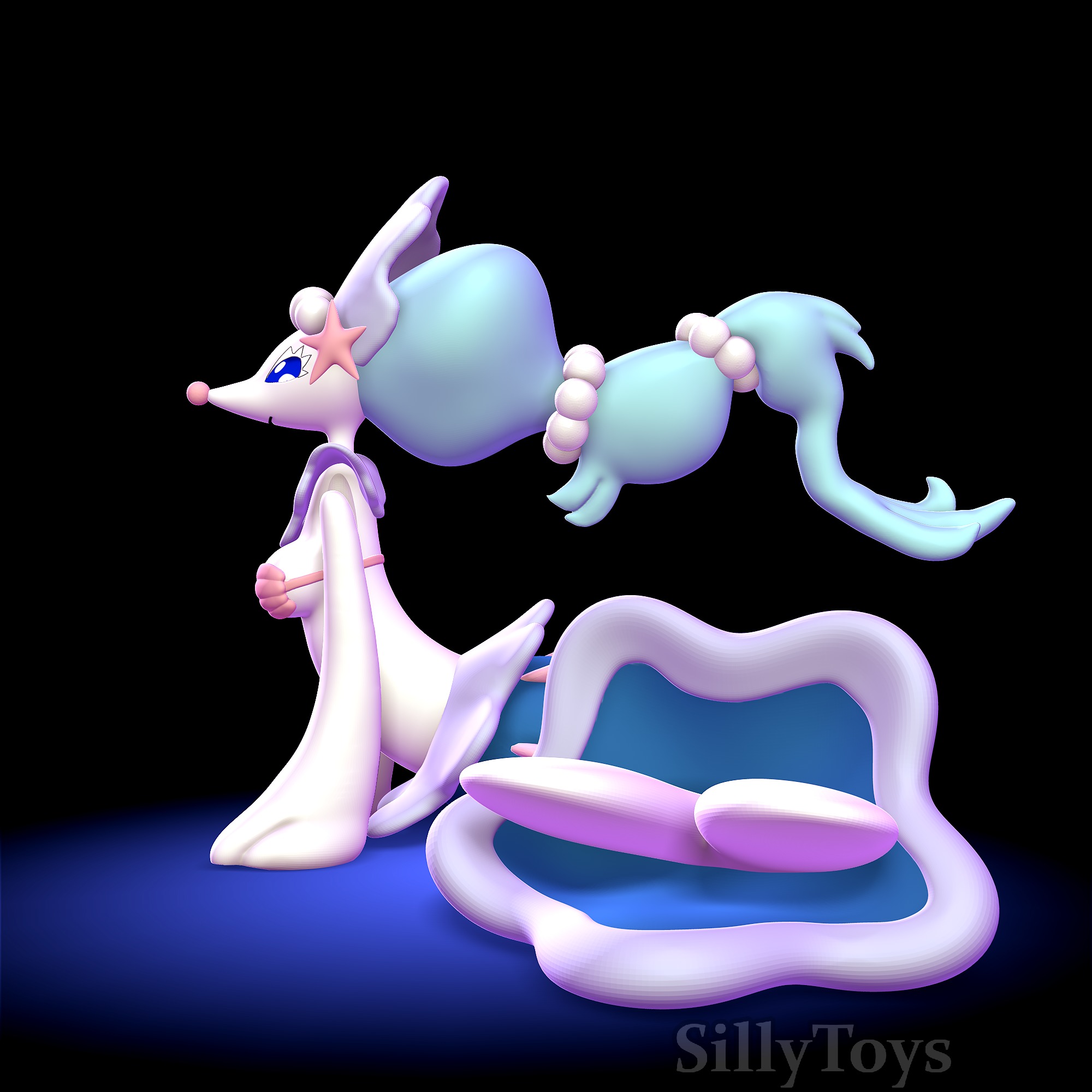 Primarina - Pokemon 3D print model_4