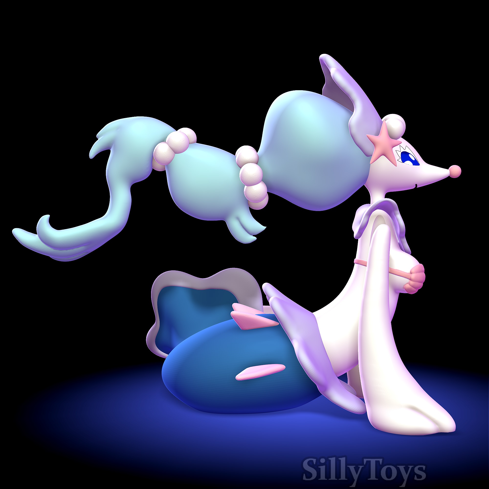Primarina - Pokemon 3D print model_2