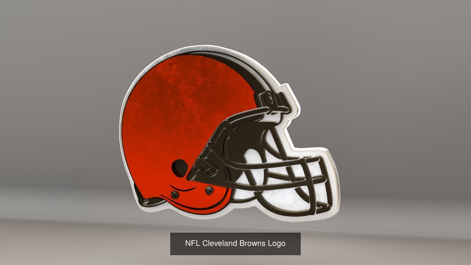 NFL AFC Teams Logos 3D Model Collection_20