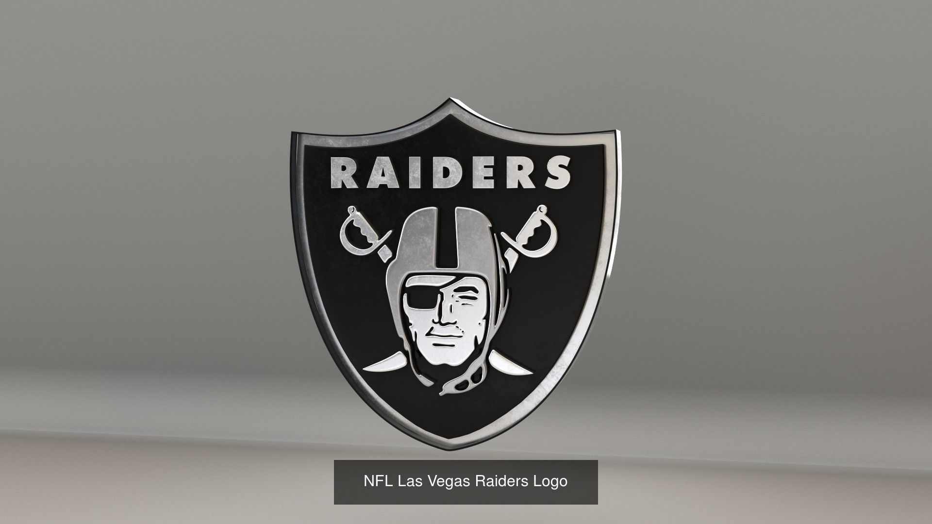 NFL AFC Teams Logos 3D Model Collection_26