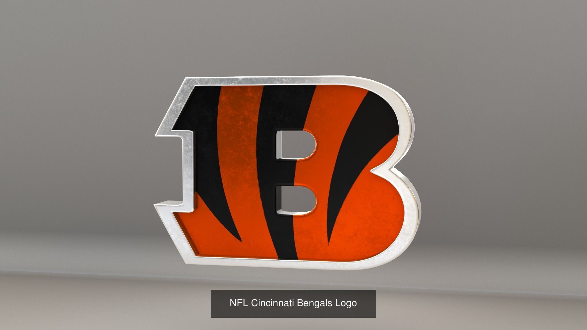 NFL AFC Teams Logos 3D Model Collection_19