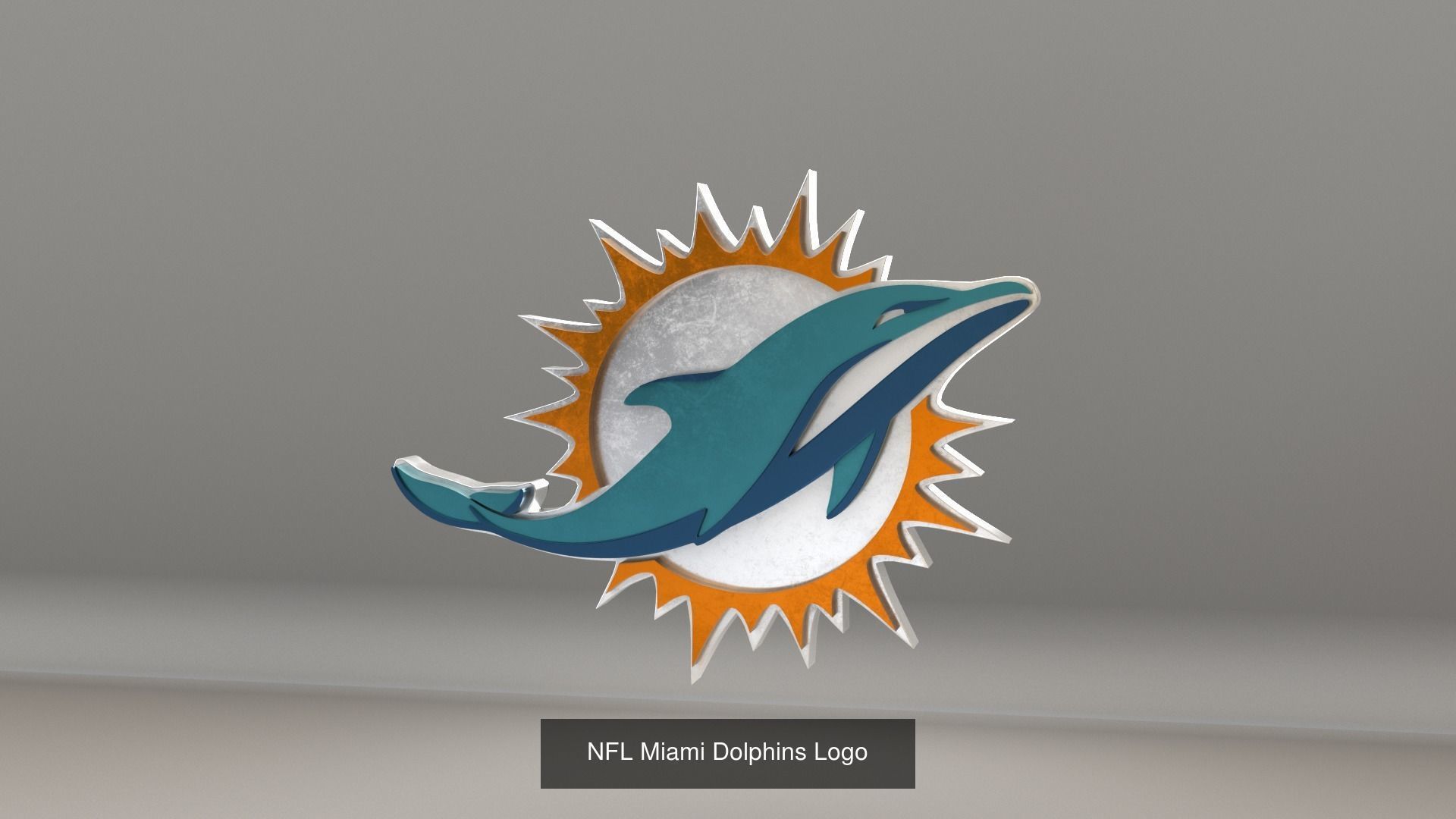 NFL AFC Teams Logos 3D Model Collection_28