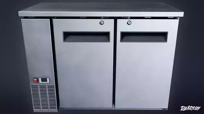 SHOPPING AND GROCERY - Cooler 03 - LOW POLY