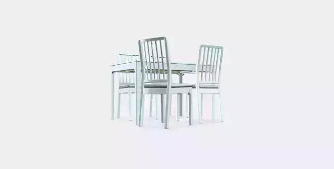 EKEDALEN - EKEDALEN Table and 4 chairs 2