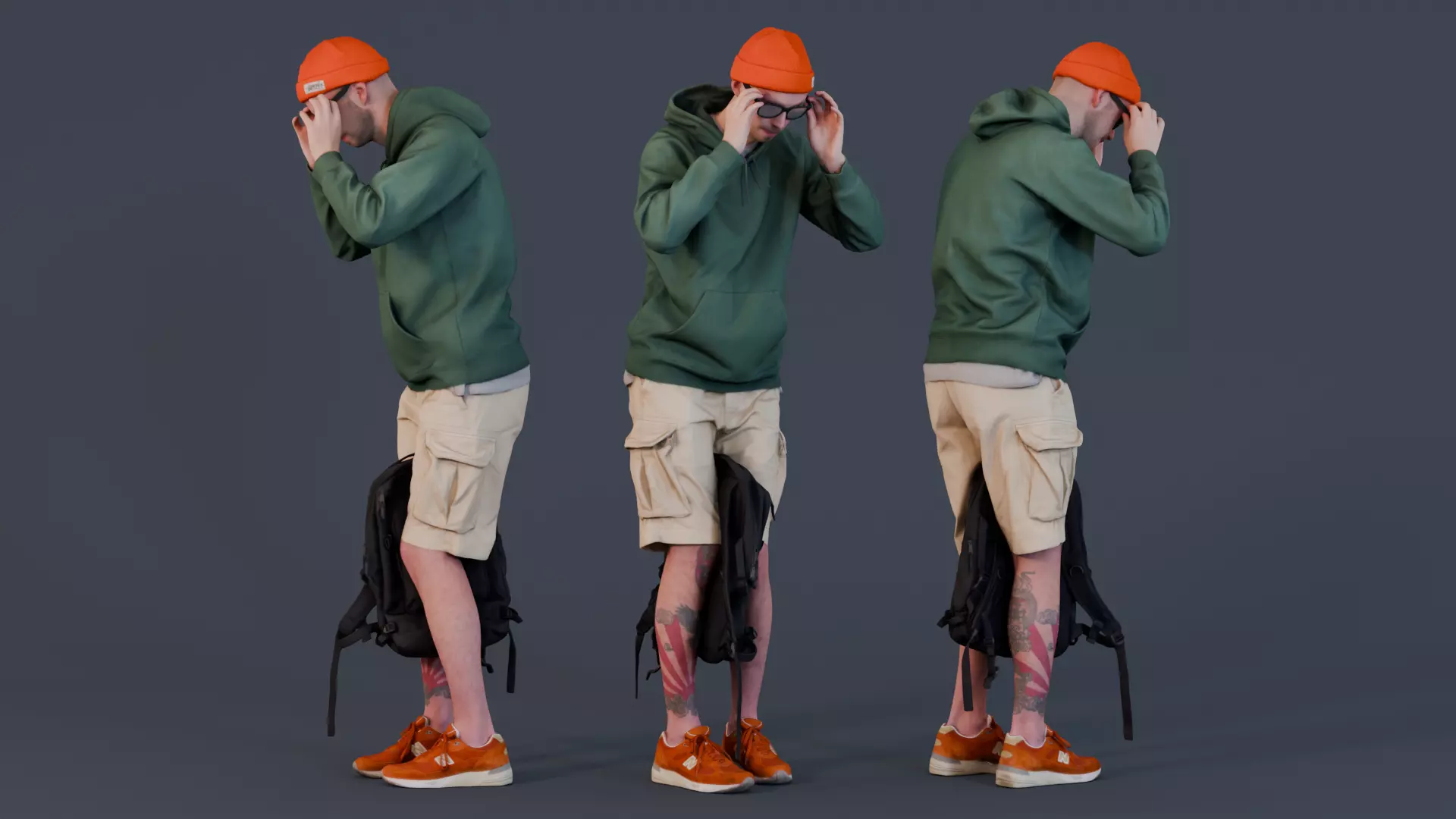 Let Me Take a Look - Casual Explorer 3D model_0