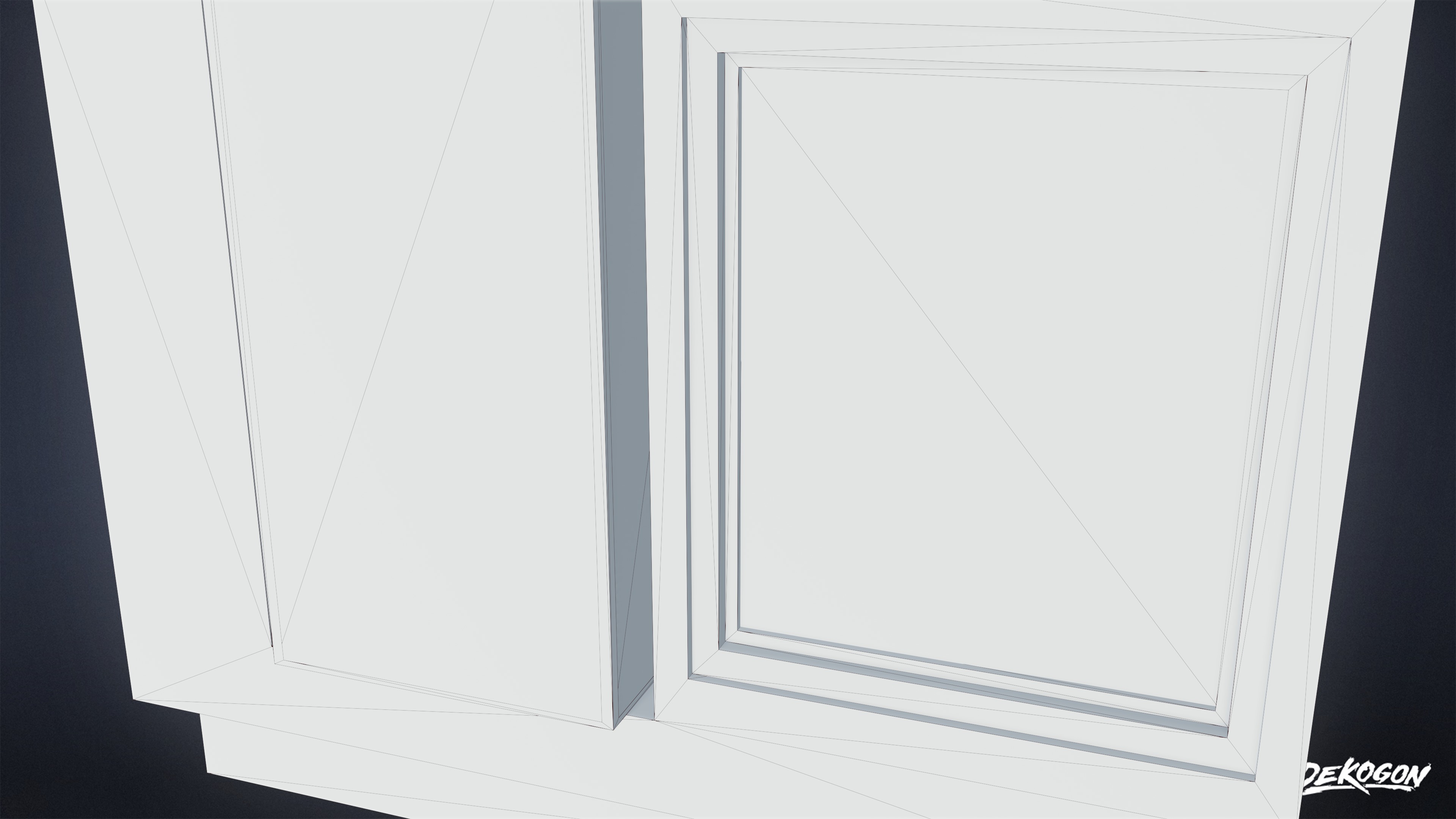 SHOPPING AND GROCERY - Display Case 01 - LOW POLY Low-poly 3D model_7