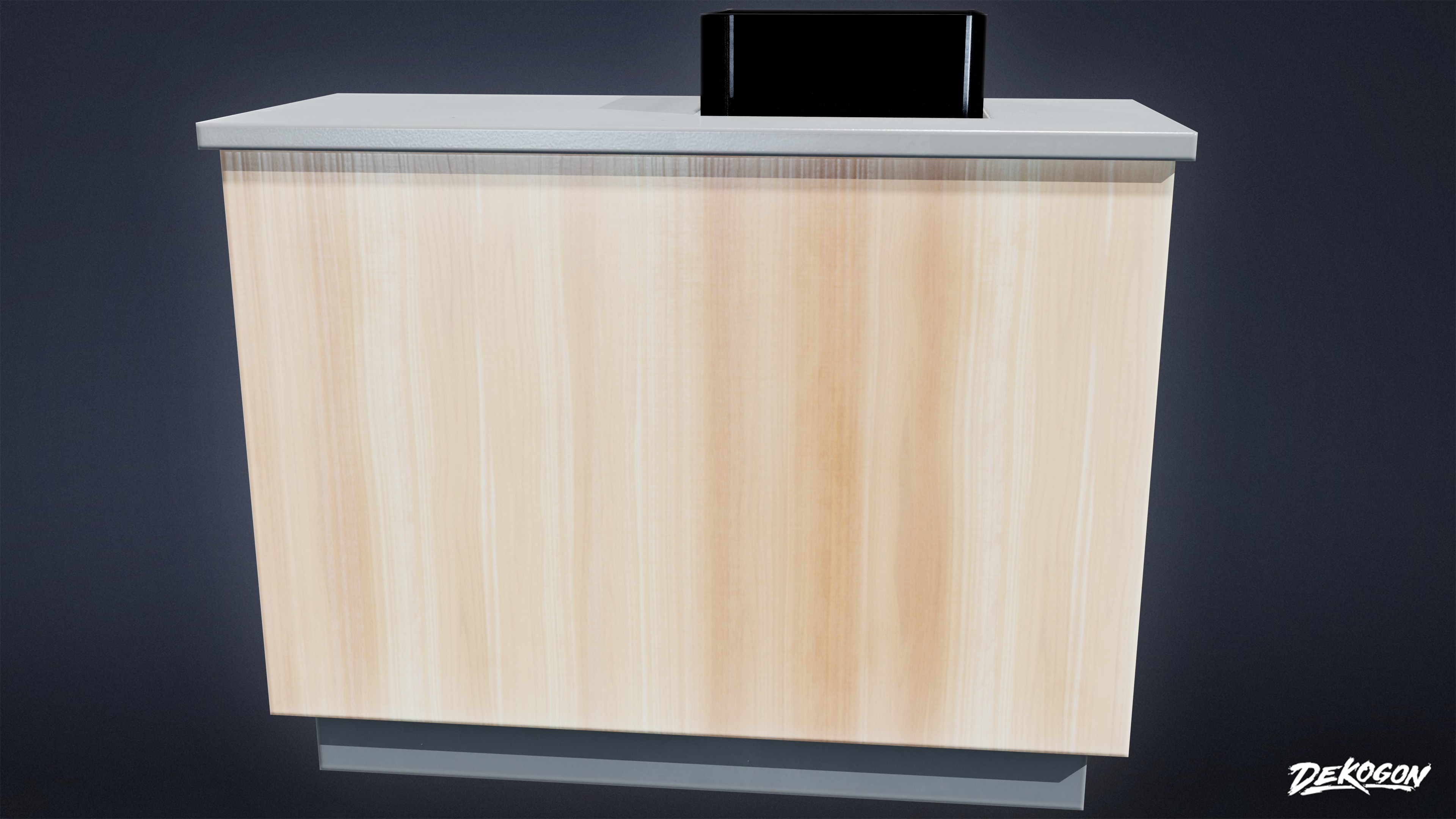 SHOPPING AND GROCERY - Display Case 01 - LOW POLY Low-poly 3D model_3