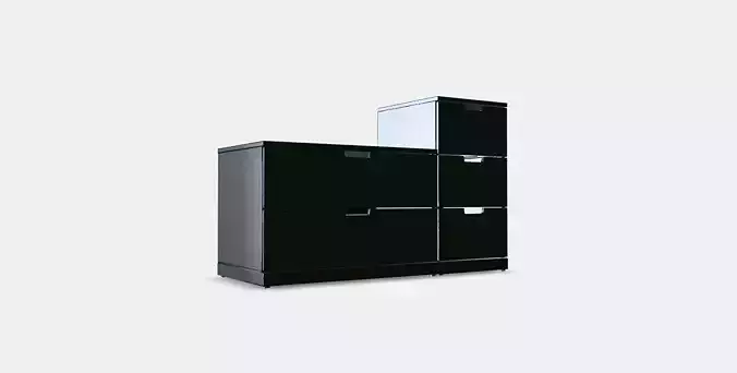 NORDLI Chest of 5 drawers 2