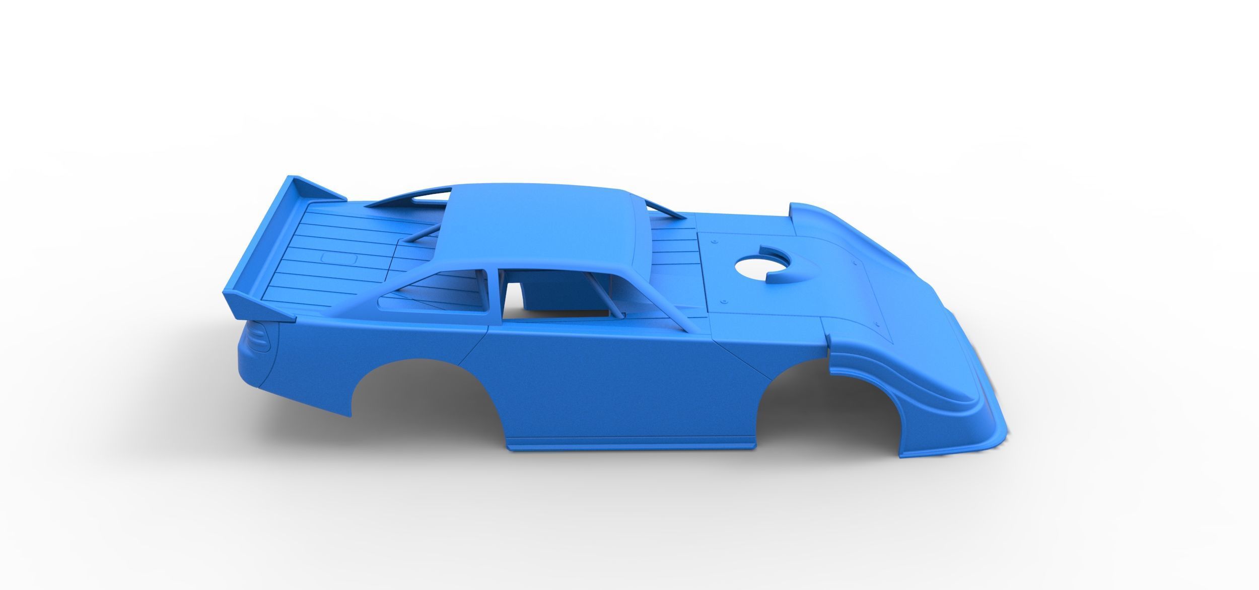 Shell of Australian Super Sedan Version 1 Scale 1 to 25 3D print model_15