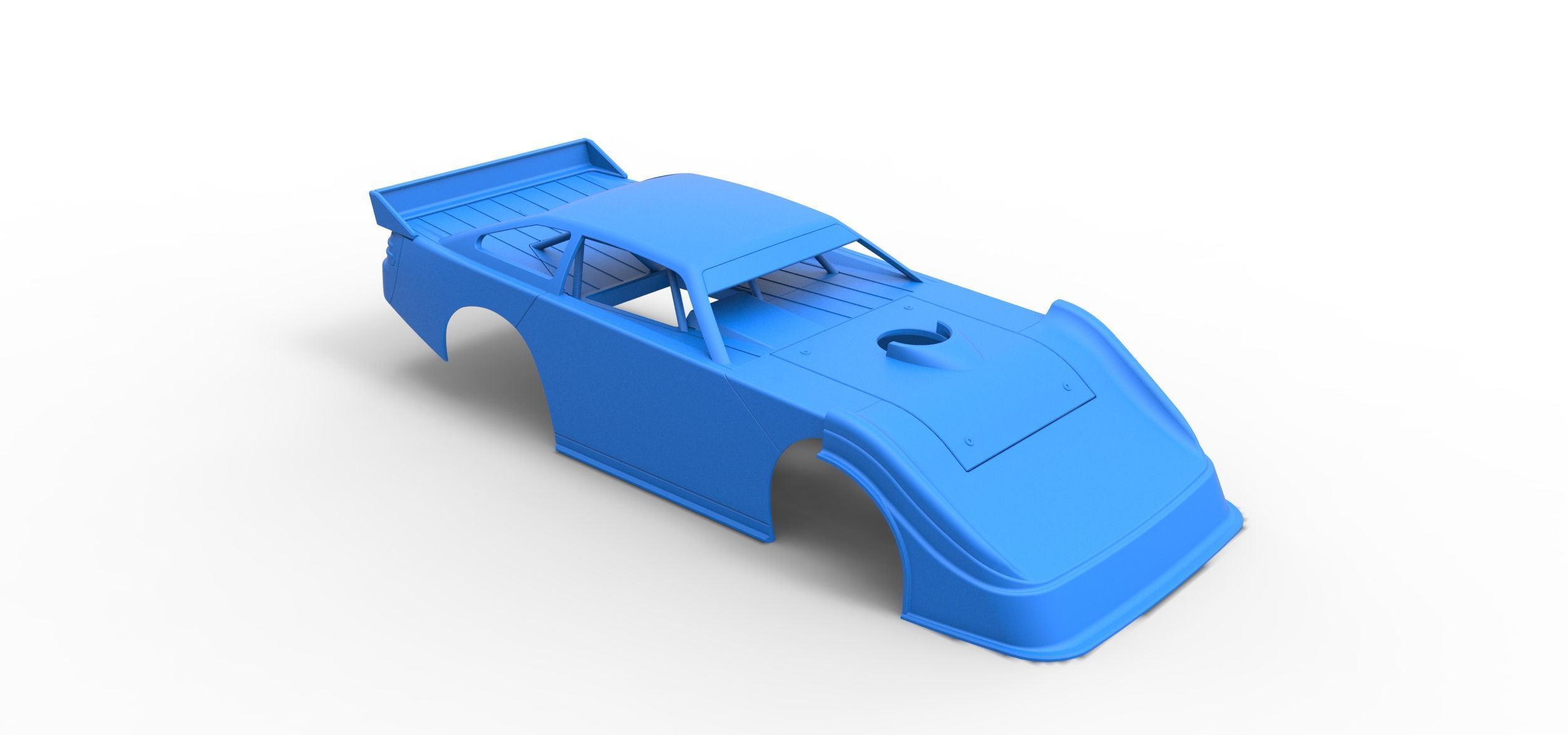 Shell of Australian Super Sedan Version 1 Scale 1 to 25 3D print model_16