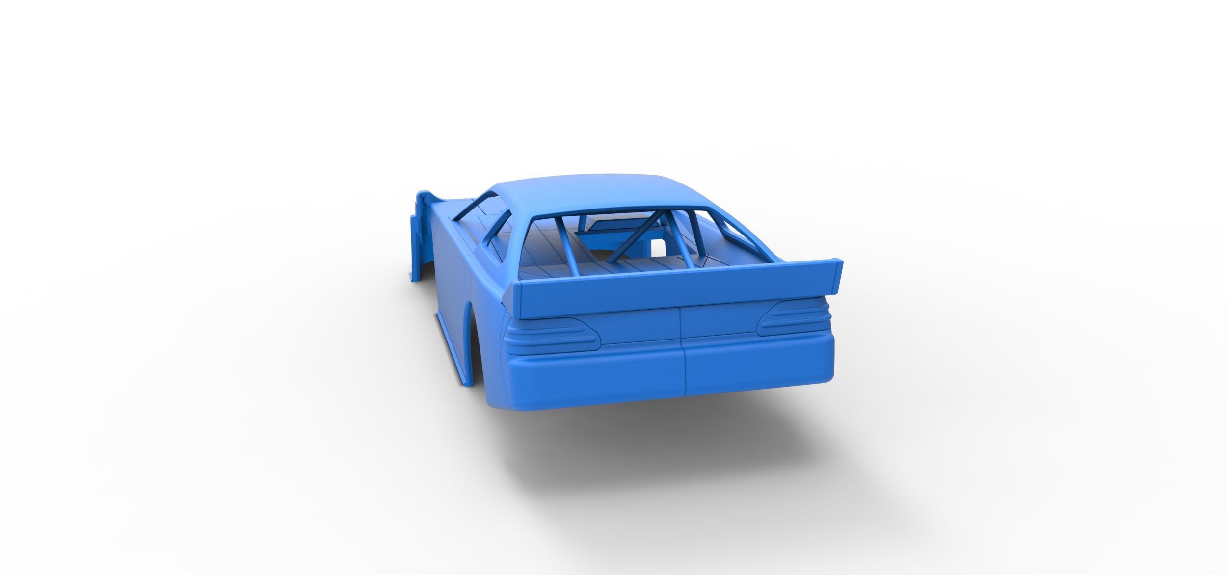 Shell of Australian Super Sedan Version 1 Scale 1 to 25 3D print model_10