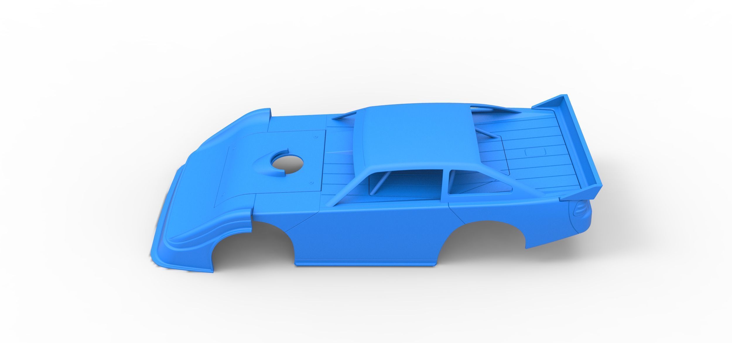 Shell of Australian Super Sedan Version 1 Scale 1 to 25 3D print model_7