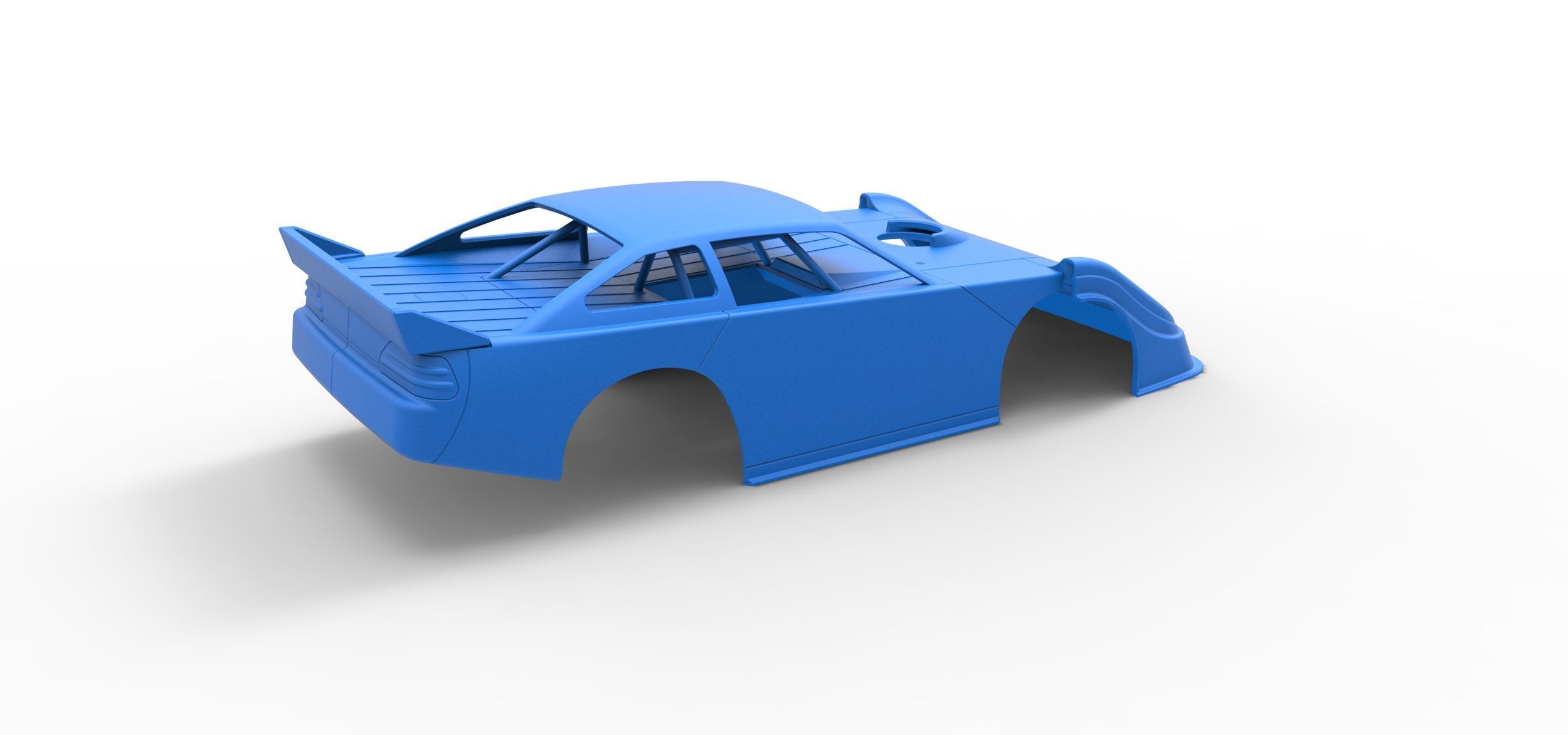 Shell of Australian Super Sedan Version 1 Scale 1 to 25 3D print model_13