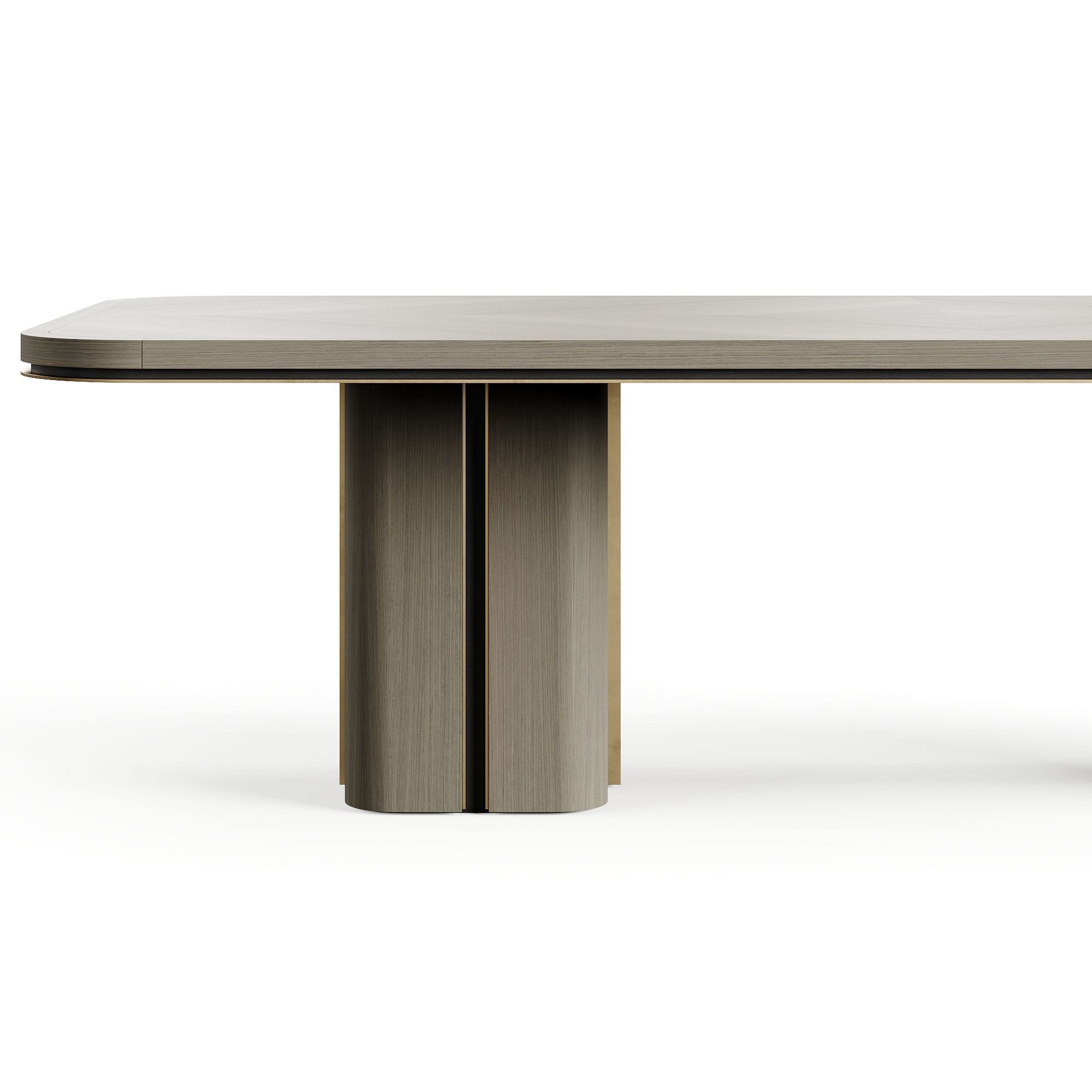 Frato KAMAKURA Dining Table L3L280 Low-poly 3D model_4