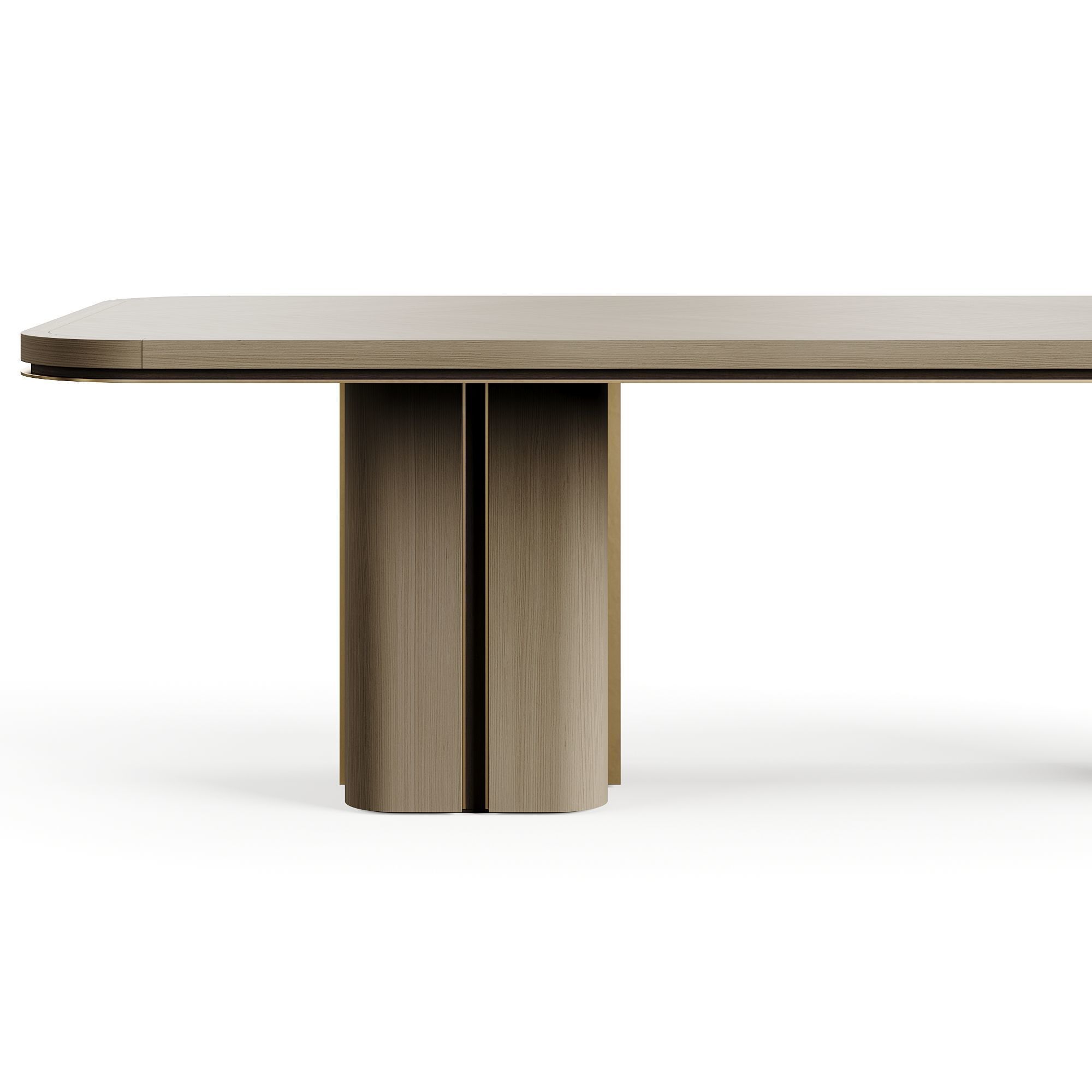 Frato KAMAKURA Dining Table L3L280 Low-poly 3D model_2