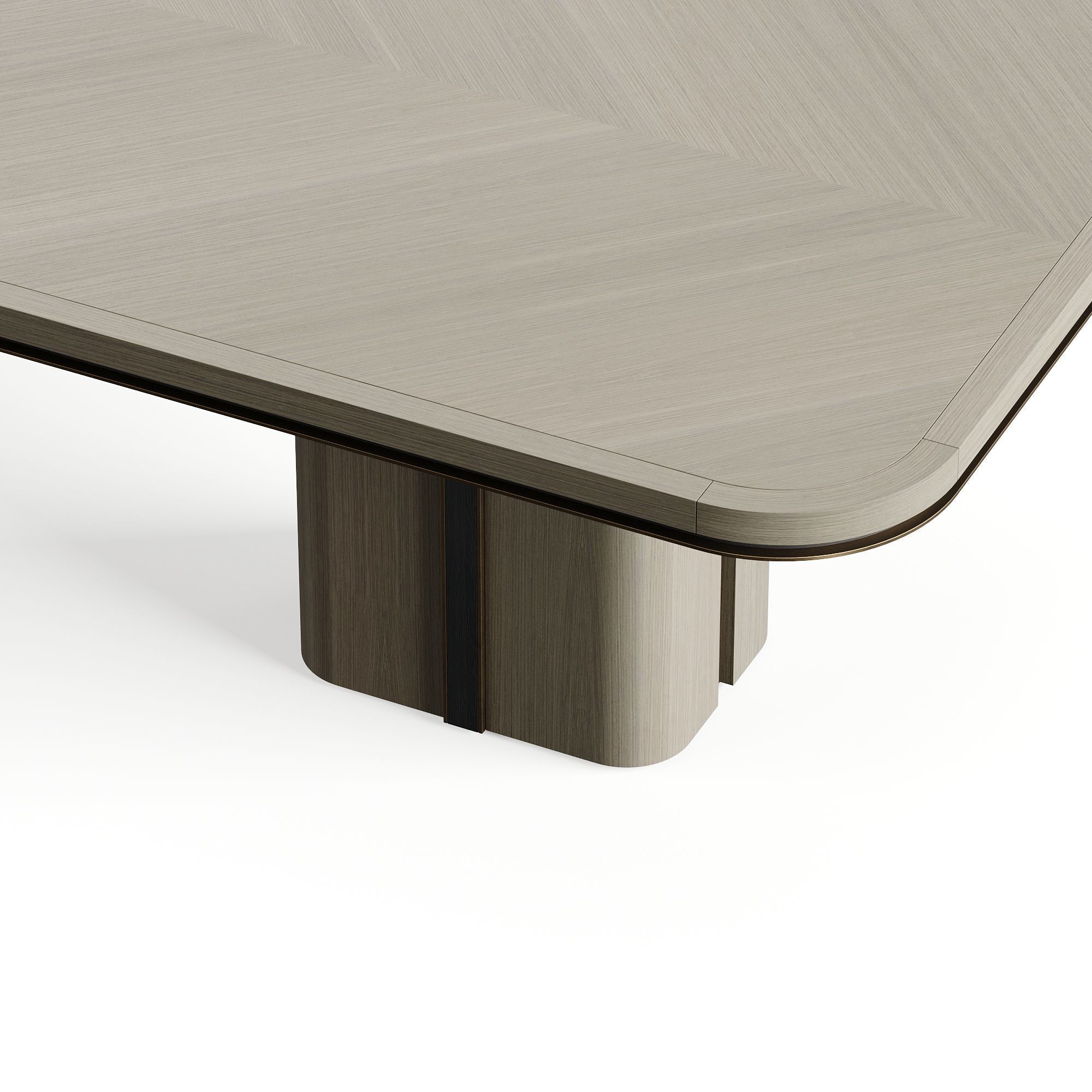 Frato KAMAKURA Dining Table L3L280 Low-poly 3D model_5