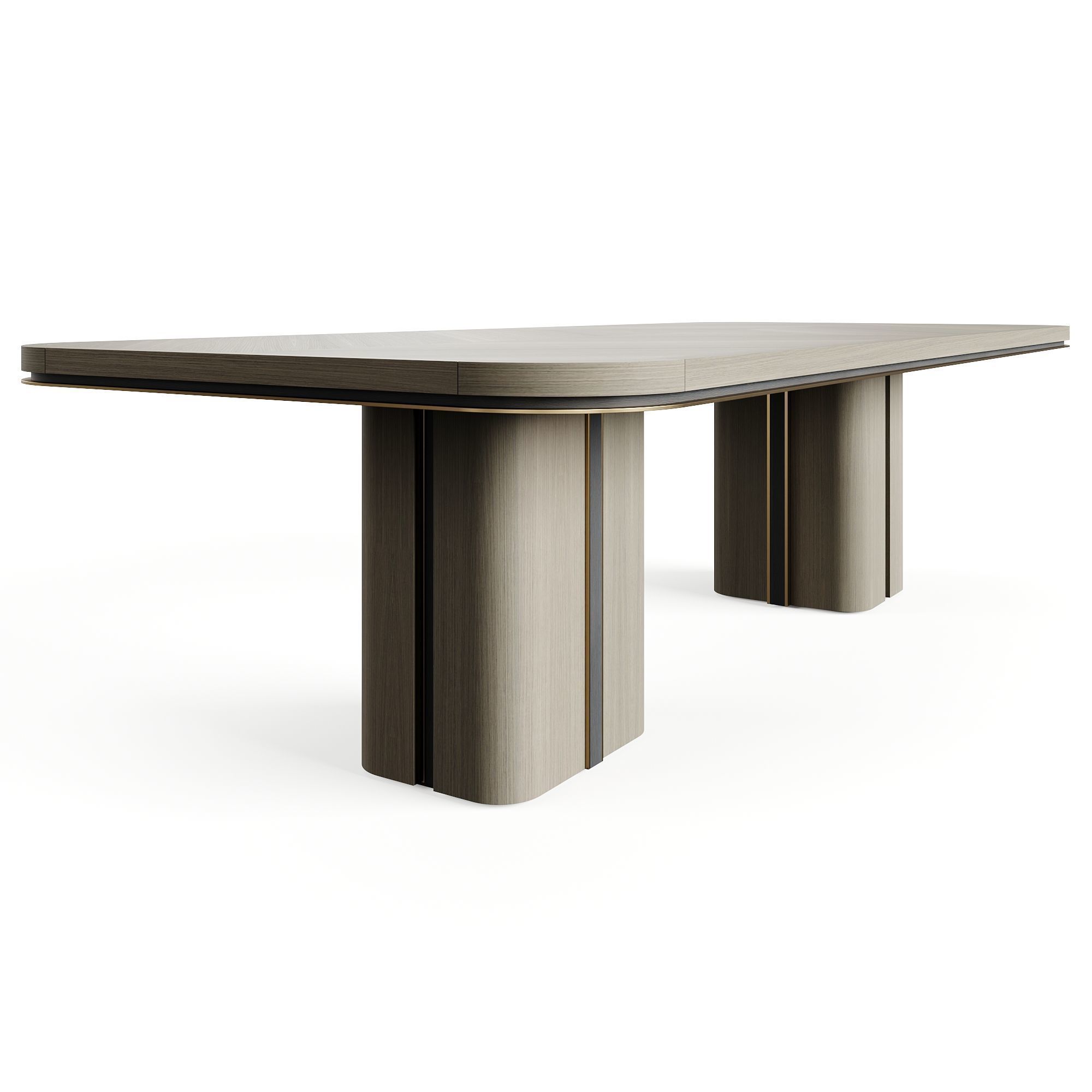 Frato KAMAKURA Dining Table L3L280 Low-poly 3D model_6