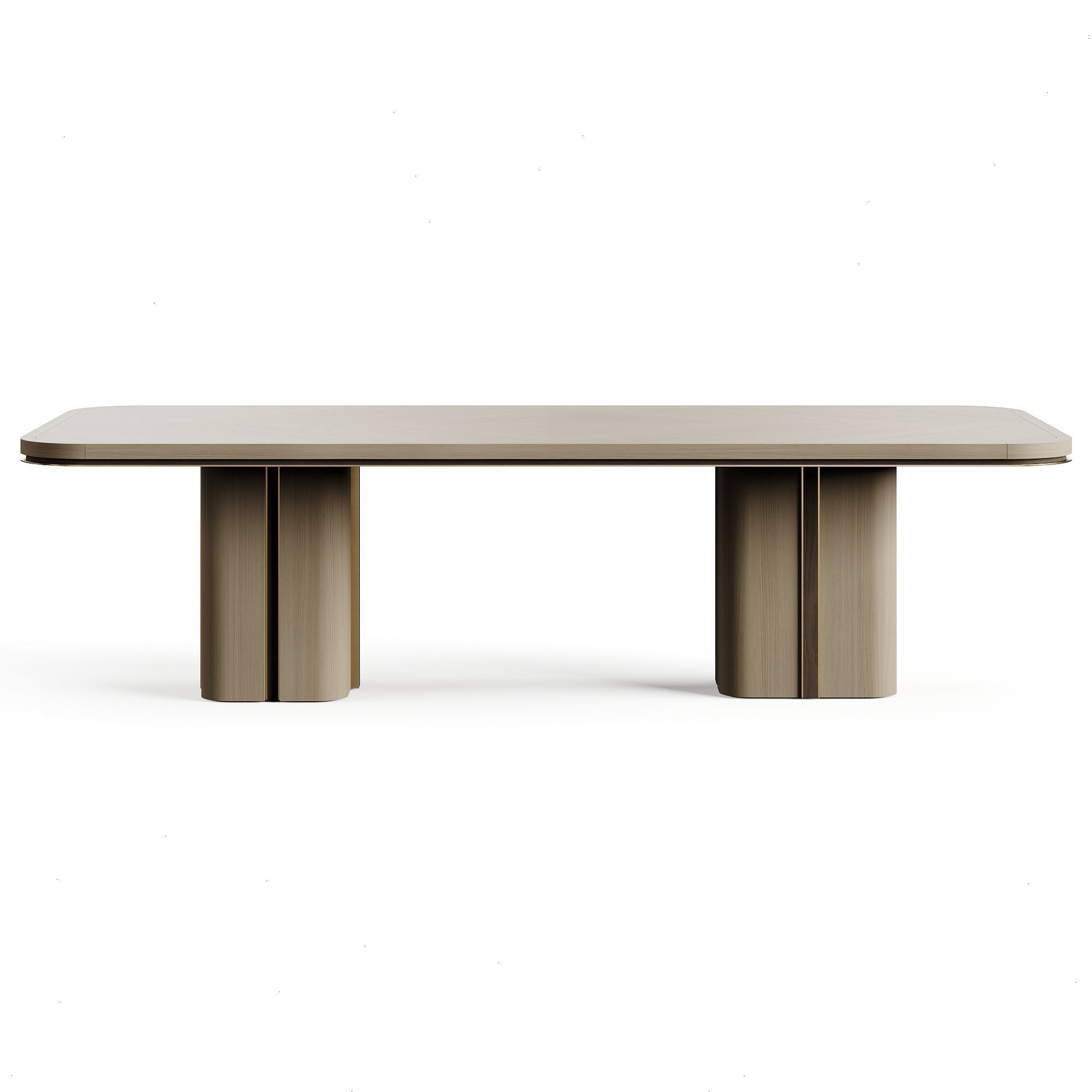 Frato KAMAKURA Dining Table L3L280 Low-poly 3D model_1