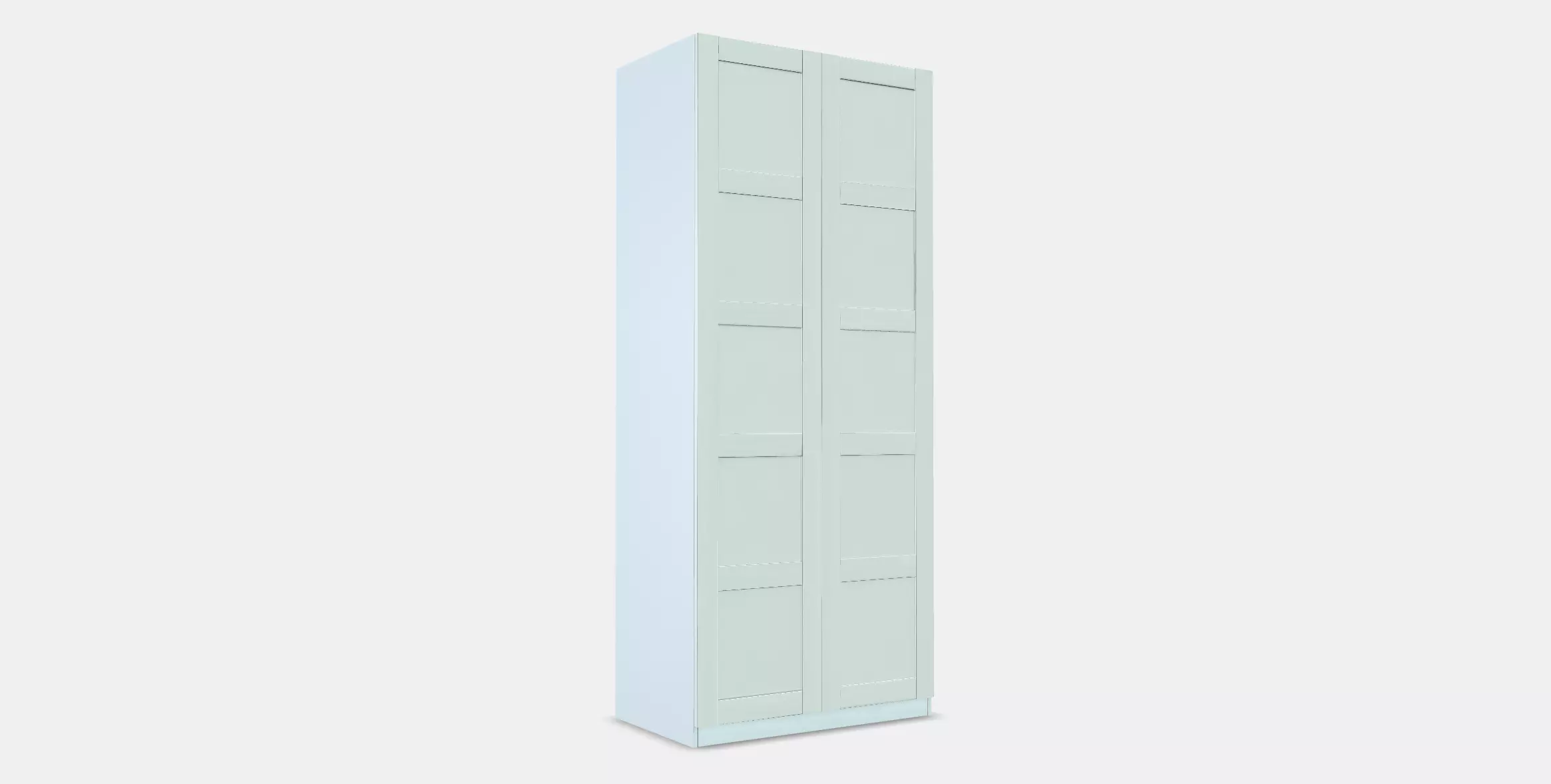 PAX - BERGSBO Wardrobe 7 3D model_0