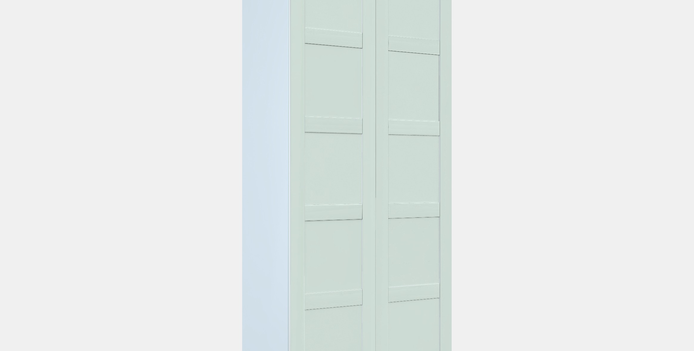 PAX - BERGSBO Wardrobe 7 3D model_9