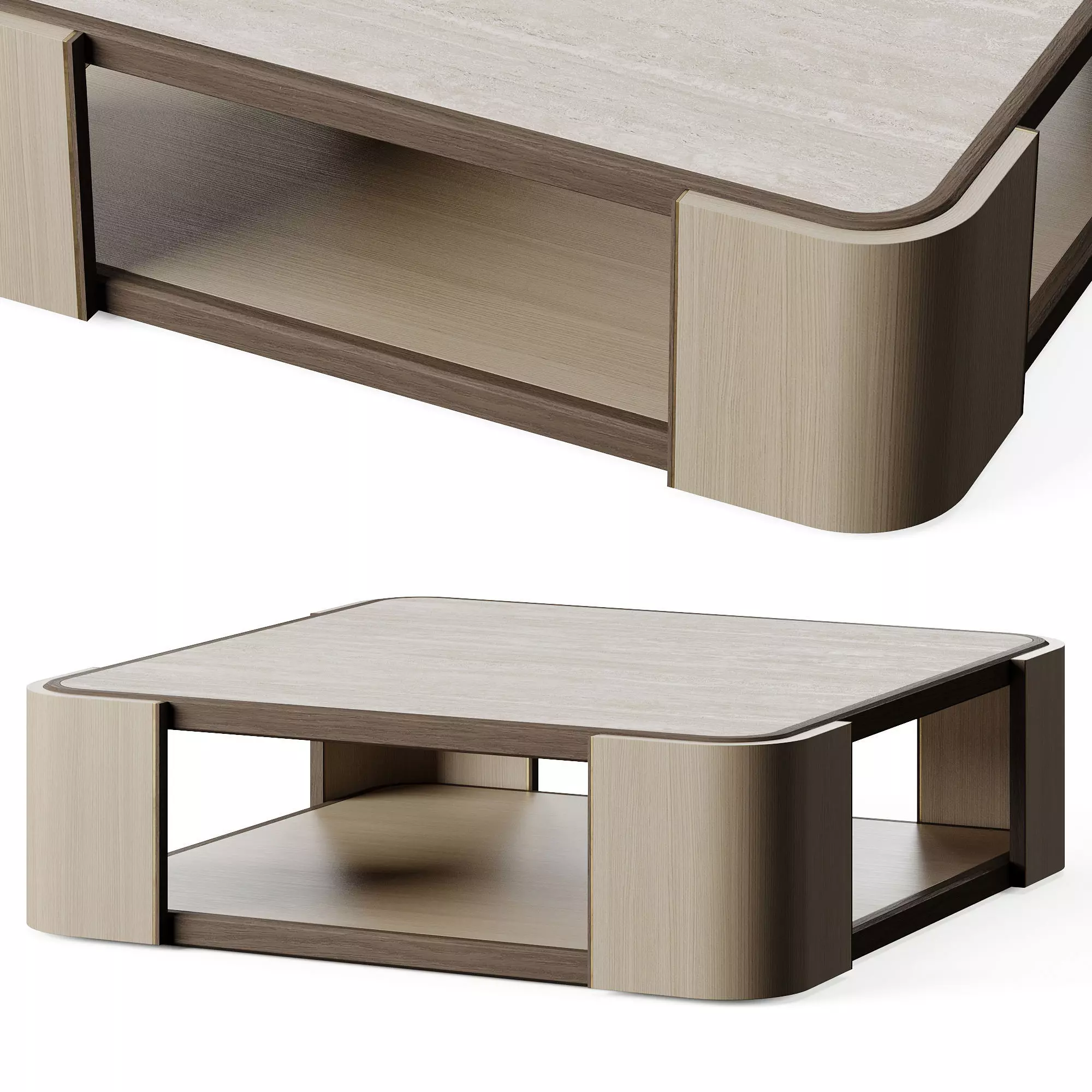 Frato BUENOS AIRES Coffee Table Low-poly 3D model_0