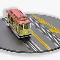 Old Tram - Cable Car Low-poly 3D model