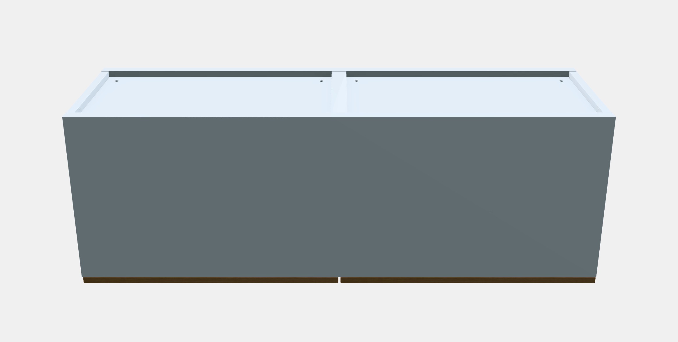 BESTA Wall-mounted cabinet combination 6 3D model_8