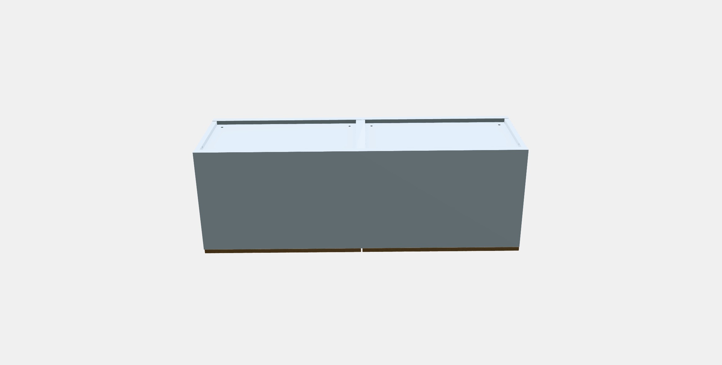 BESTA Wall-mounted cabinet combination 6 3D model_7