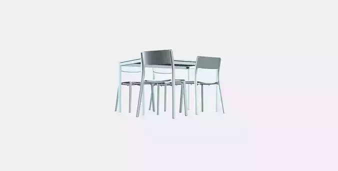 MELLTORP - JANINGE Table and 4 chairs