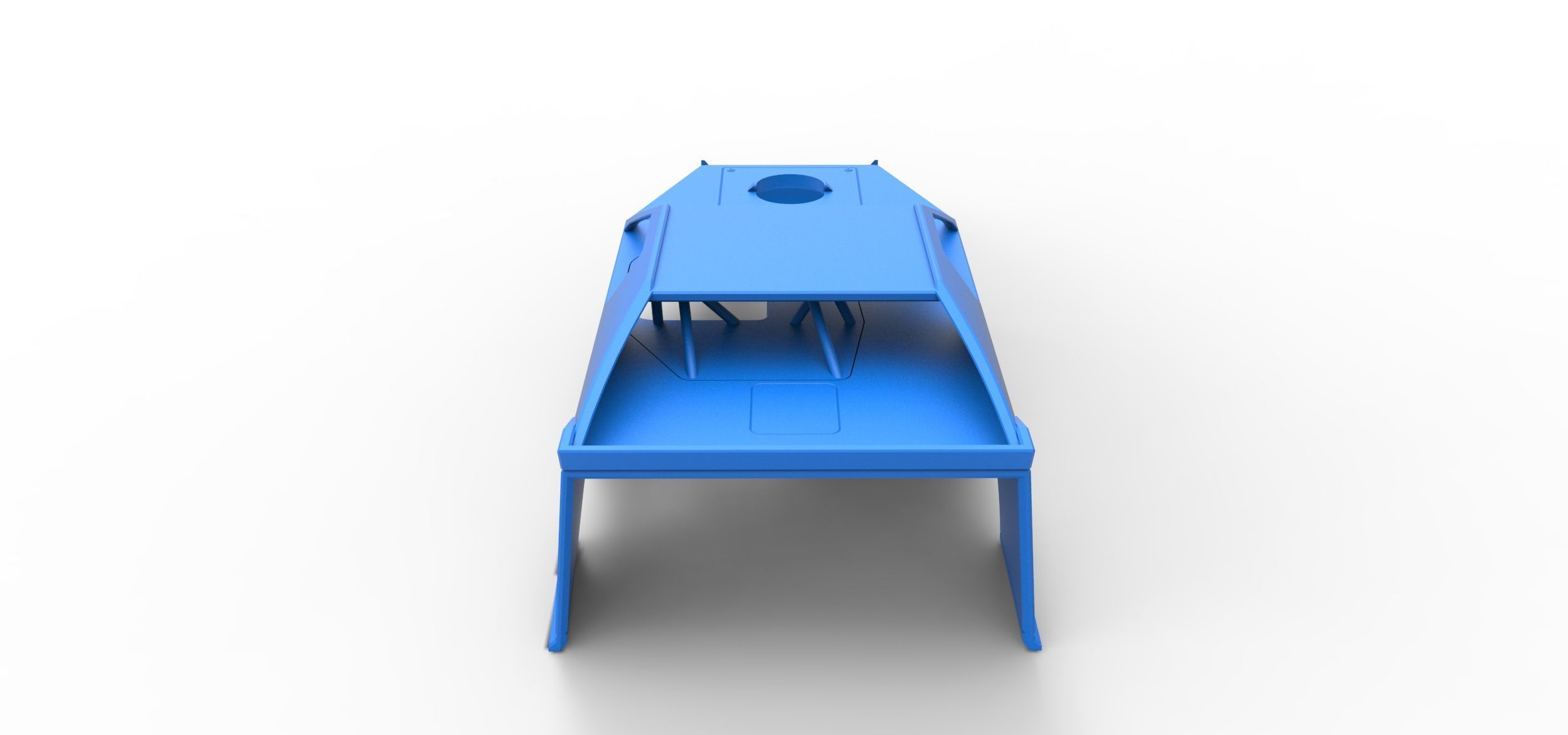 Shell of Dirt Modified stock car Scale 1 to 25 3D print model_10