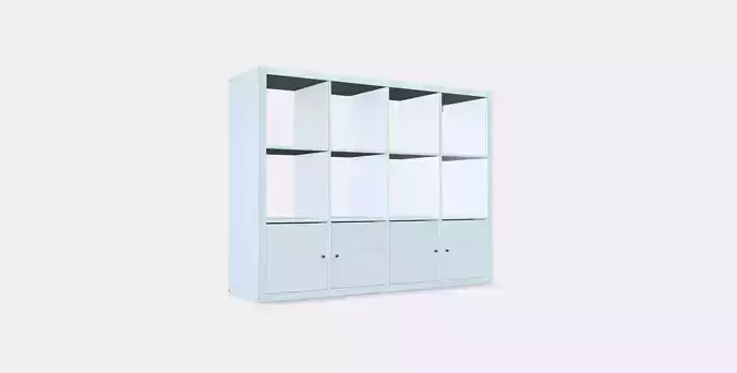 KALLAX Shelving unit with 4 inserts 22