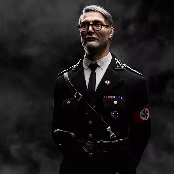 Mads Mikkelsen 3D print model