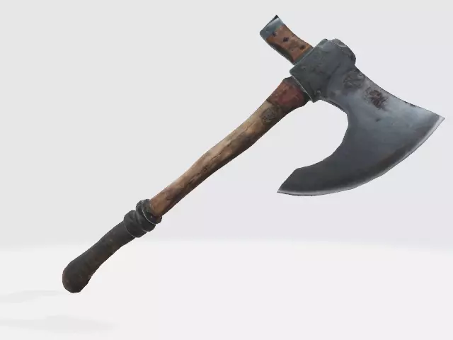 Survivor axe 3D model_0