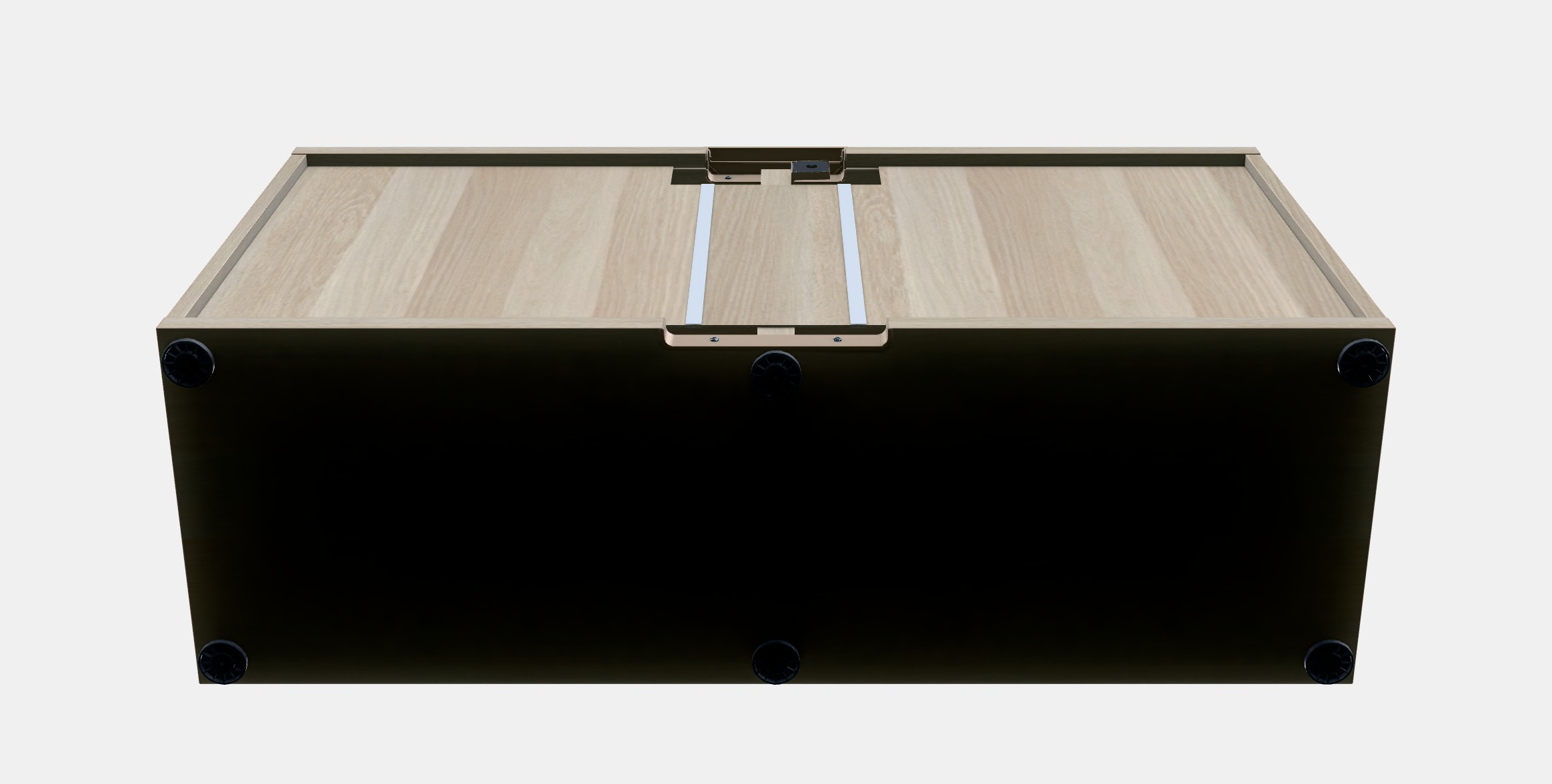 BESTA TV bench 83 3D model_5