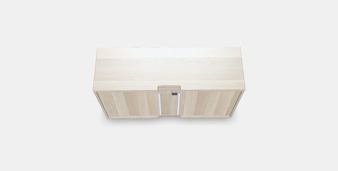 BESTA TV bench 83 3D model 2