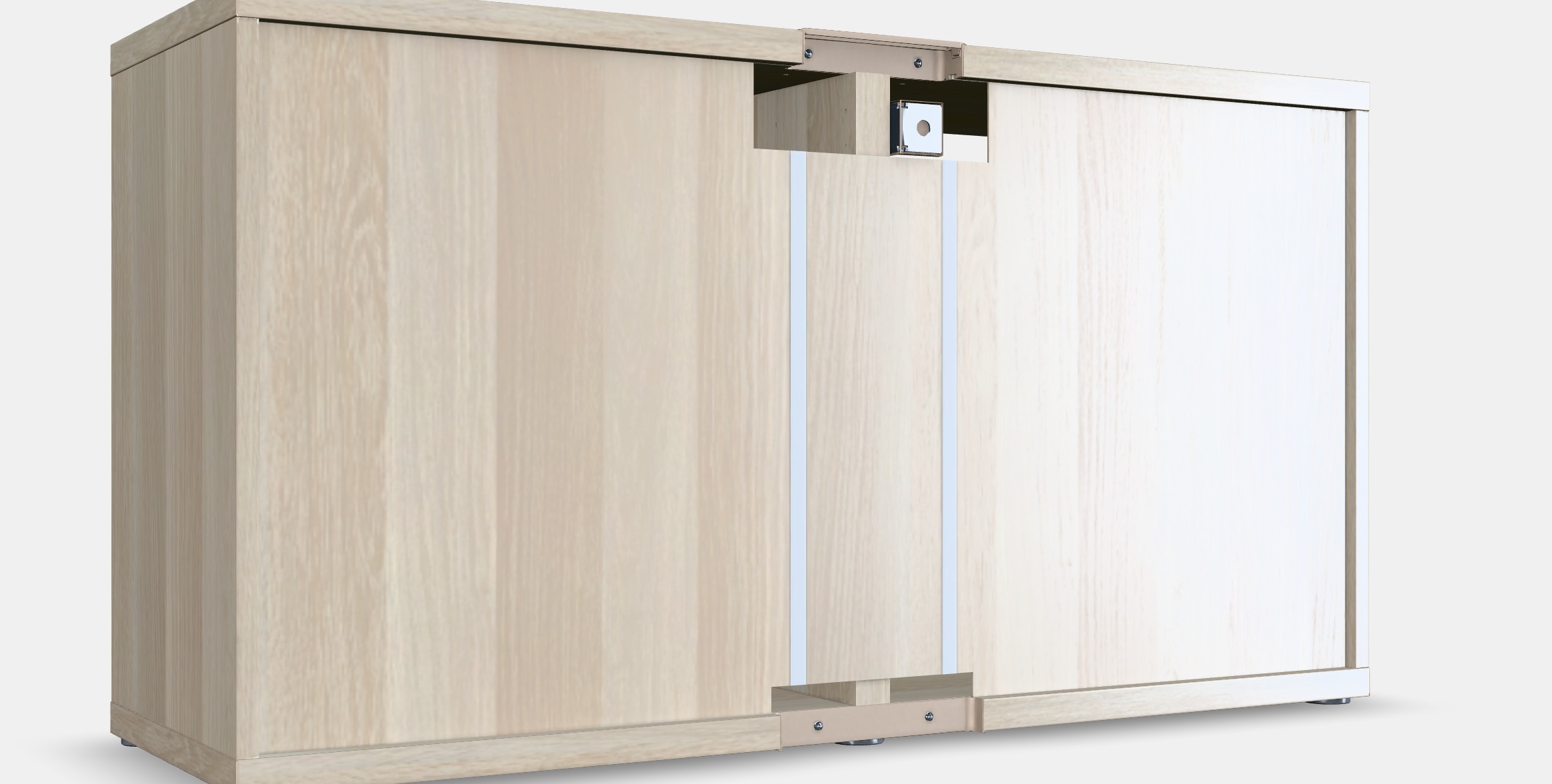 BESTA TV bench 83 3D model_6