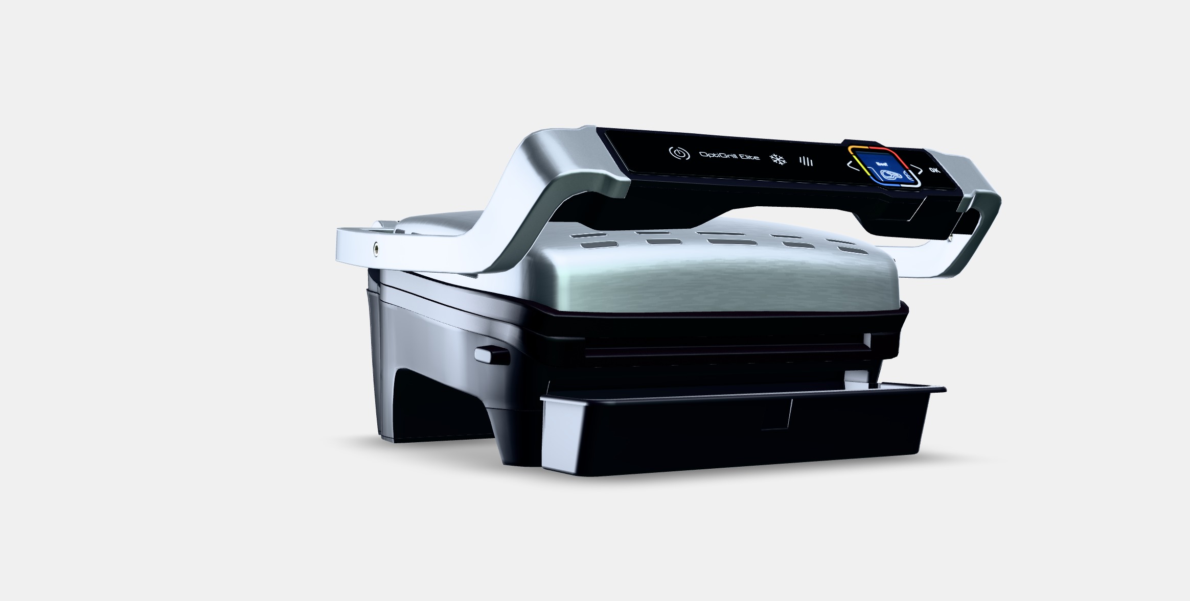 Tefal GC750D30 Optigrill Elite 3D model_9