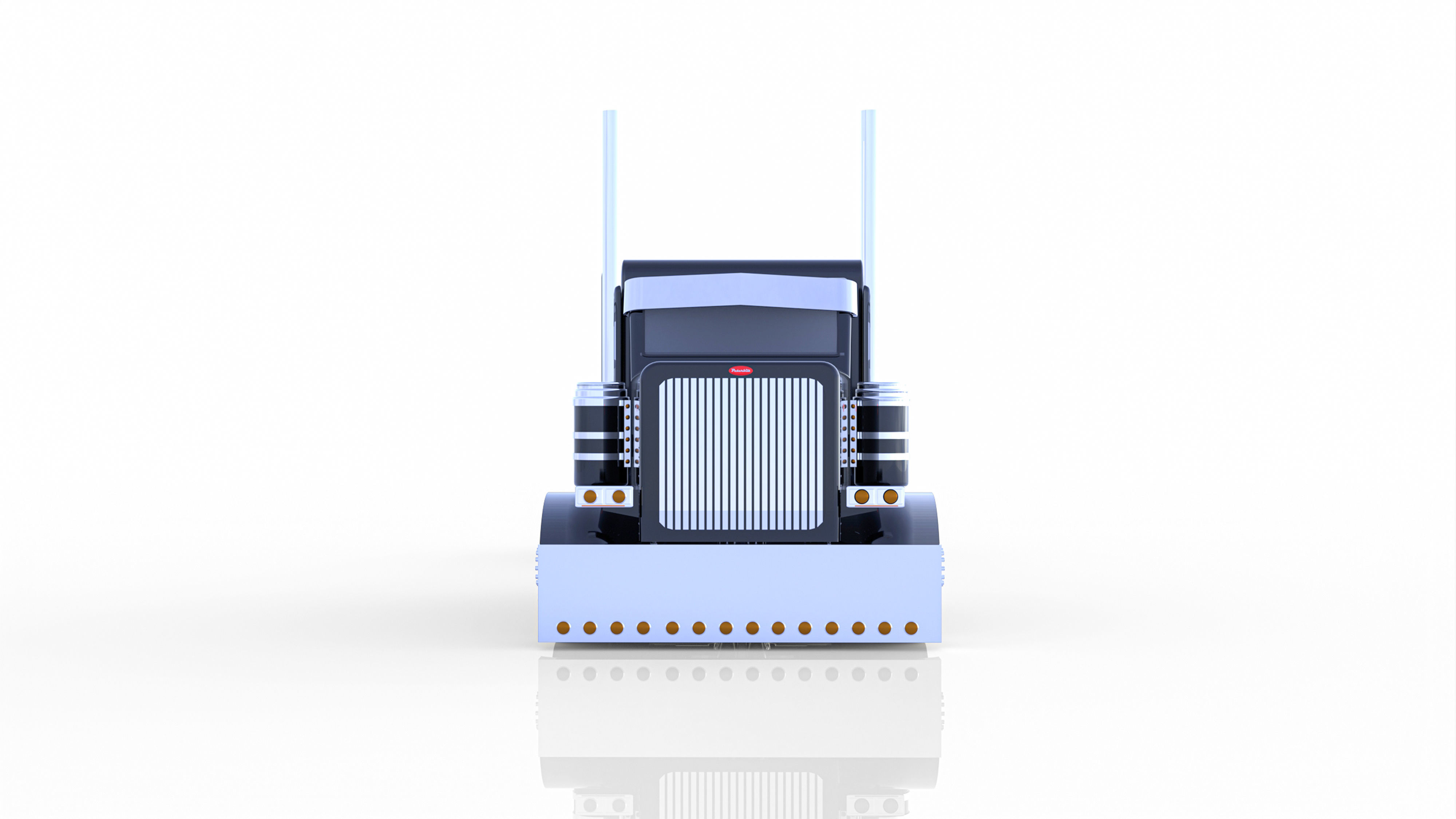 Peterbilt 379 Stretched 3D model_7