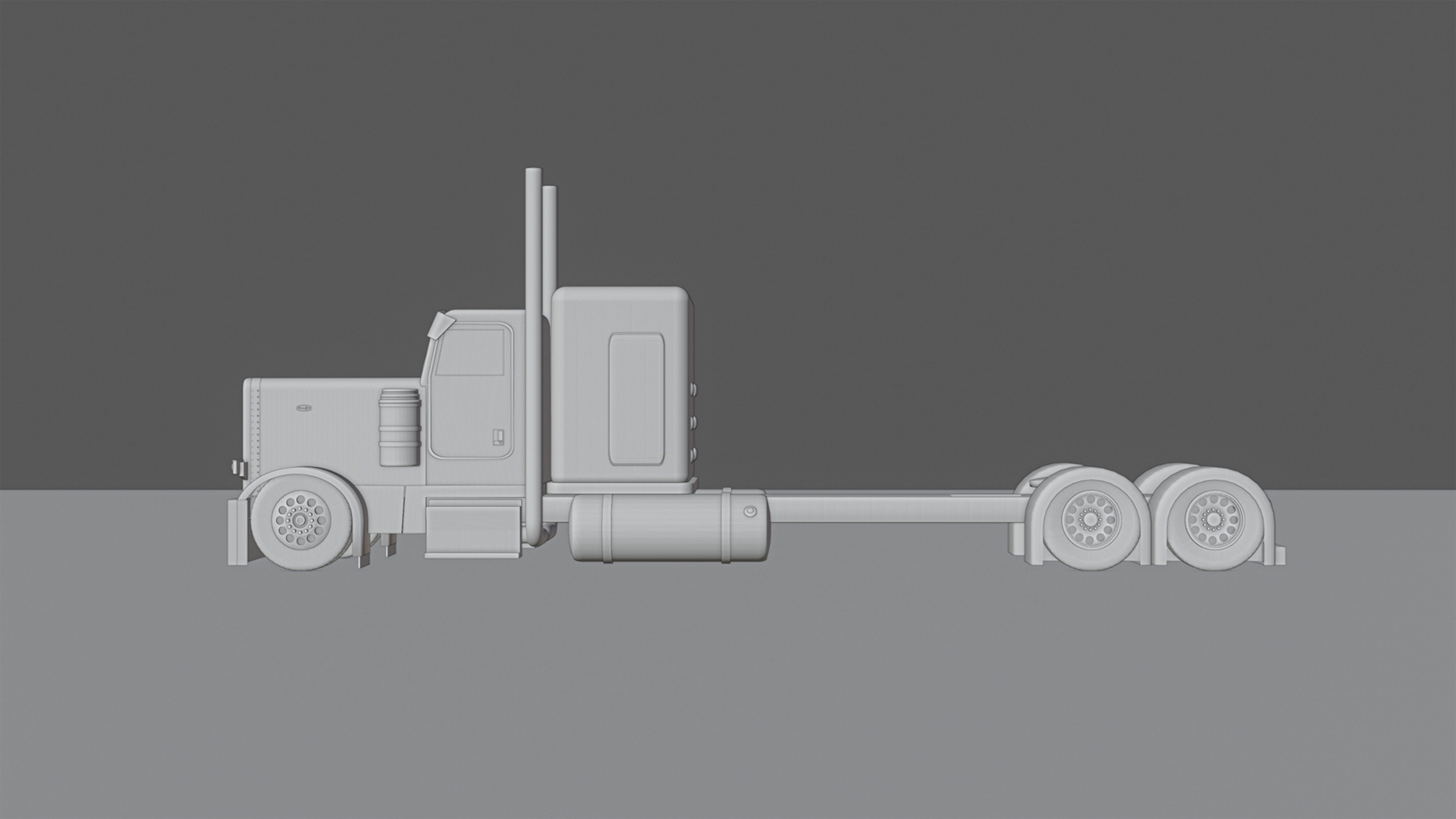 Peterbilt 379 Stretched 3D model_14