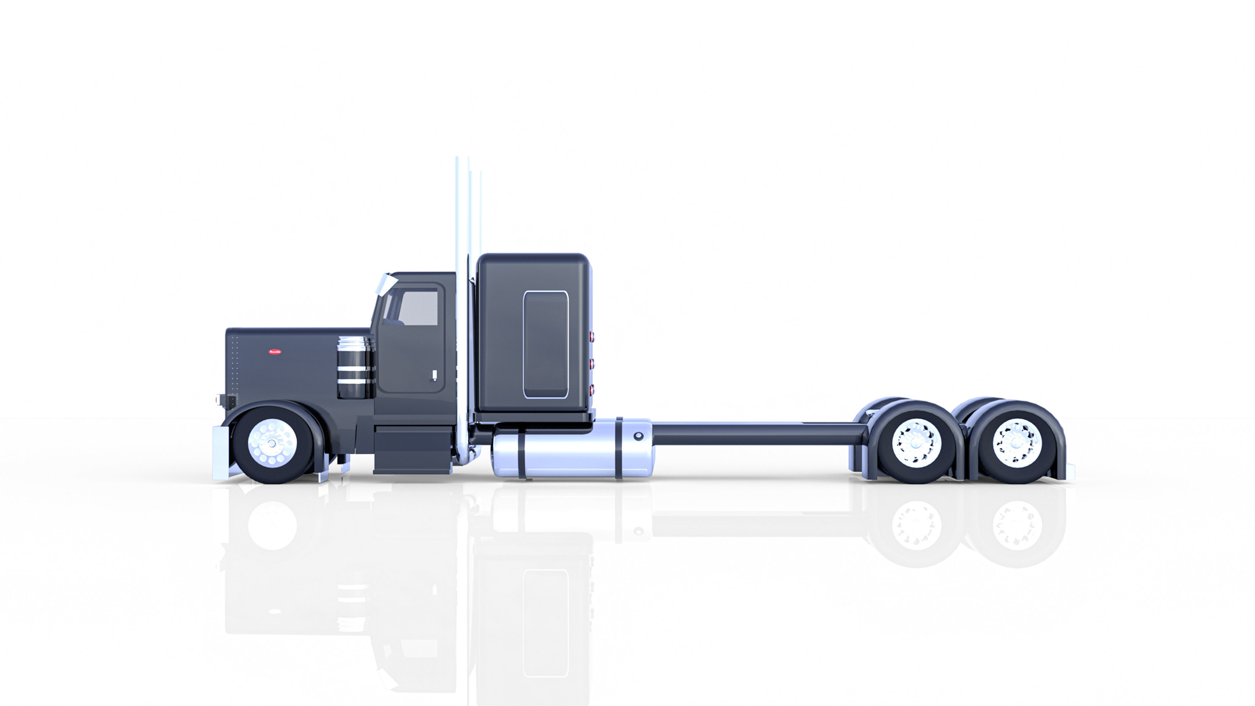 Peterbilt 379 Stretched 3D model_9