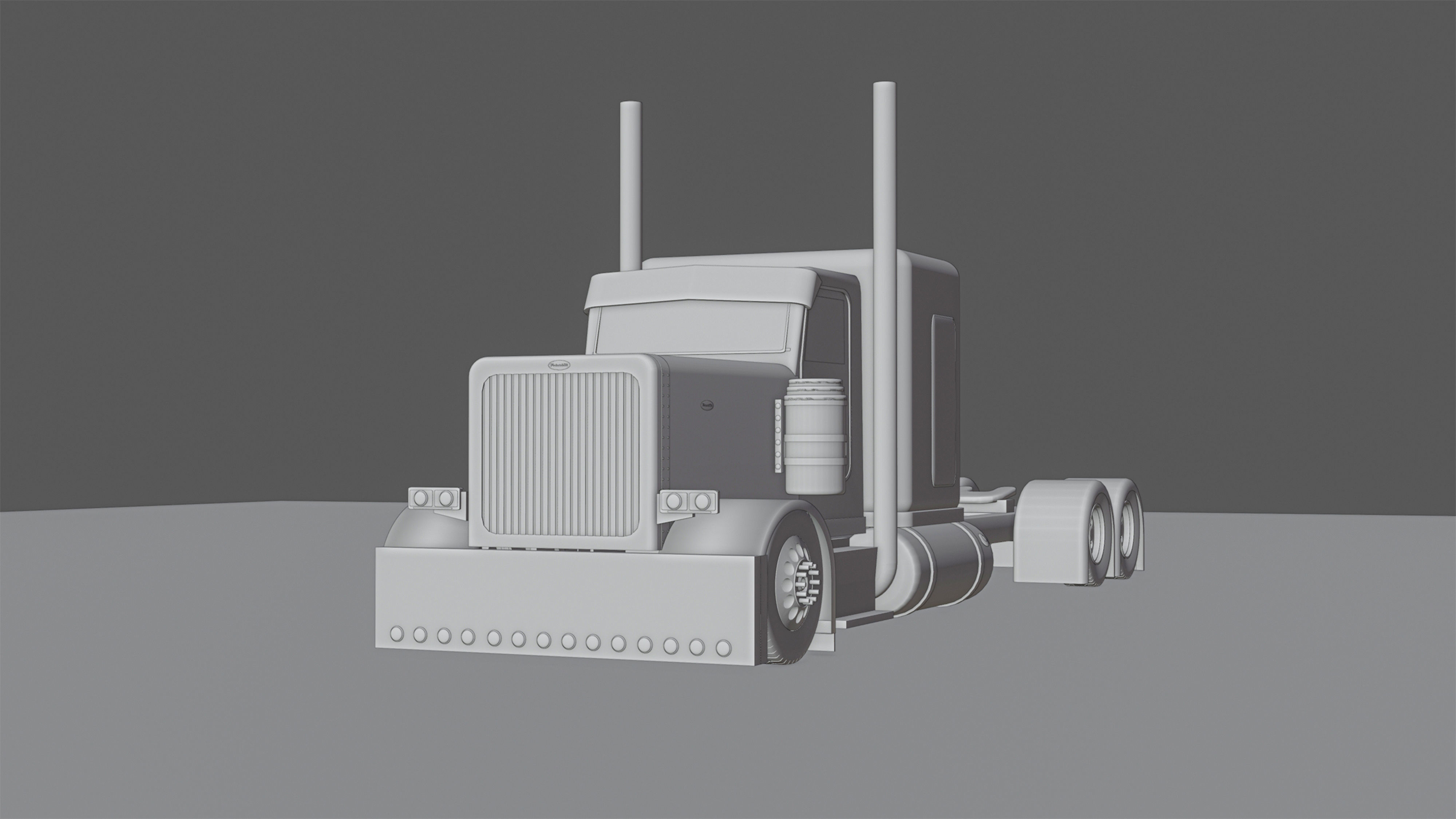 Peterbilt 379 Stretched 3D model_13