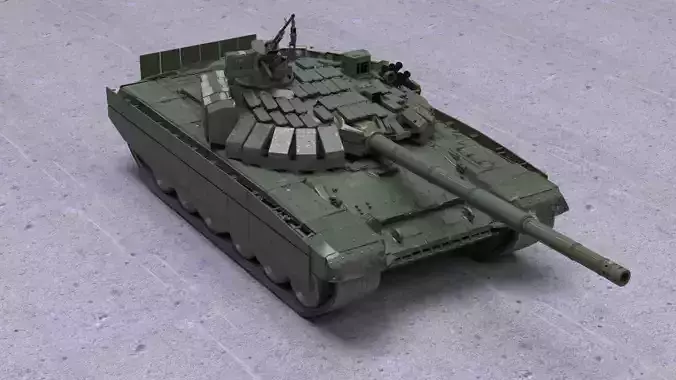 Russian T-72 main battle tank