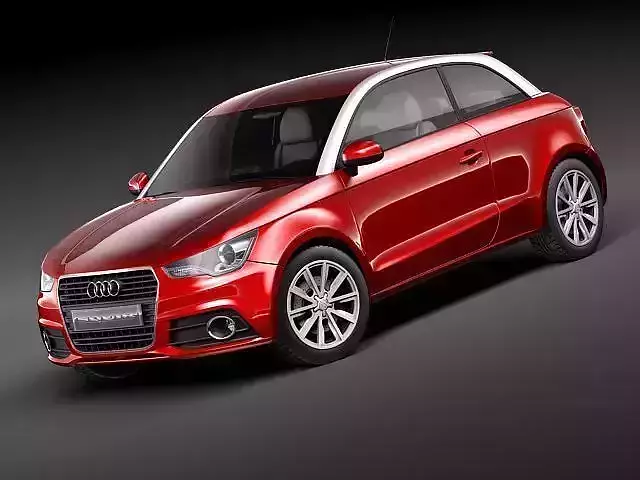 Audi A1 2010 3D model