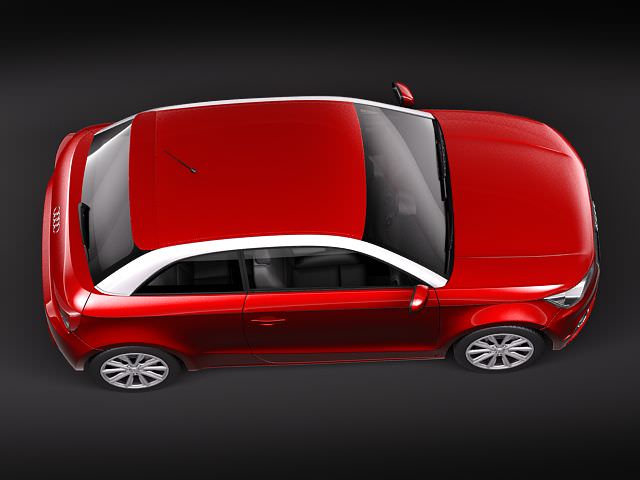 Audi A1 2010 3D model_7