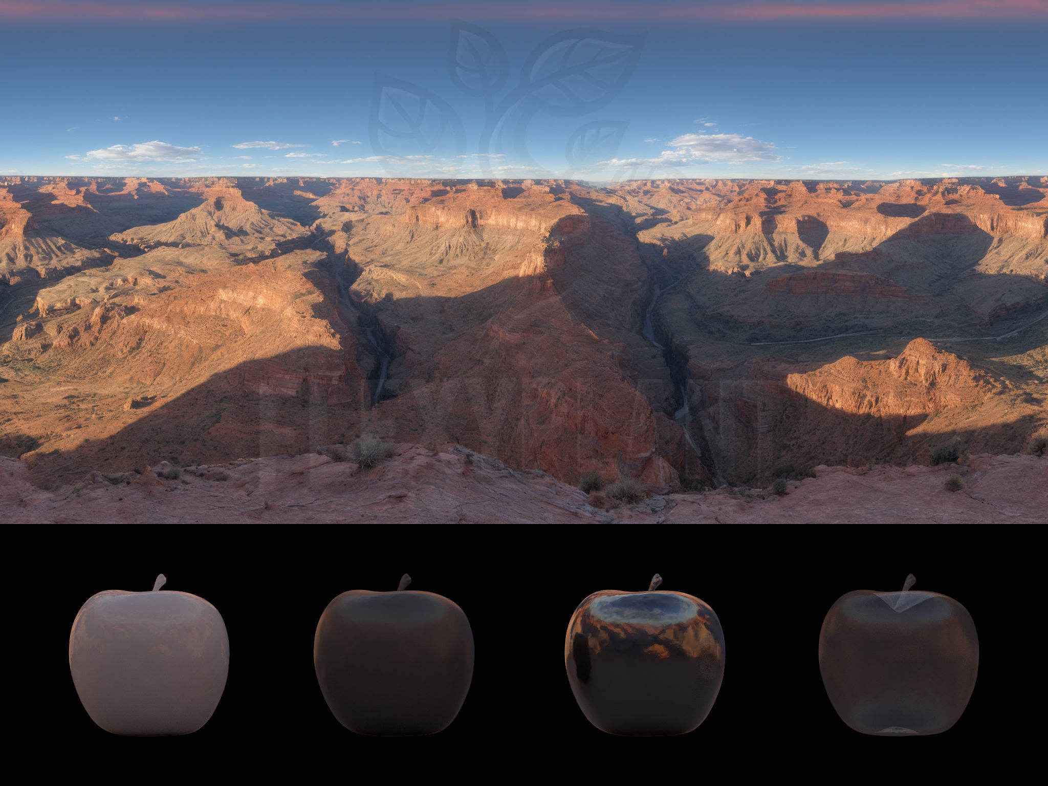 Realistic HDRI 24pcs 12k Grand Canyon Low-poly 3D model_16