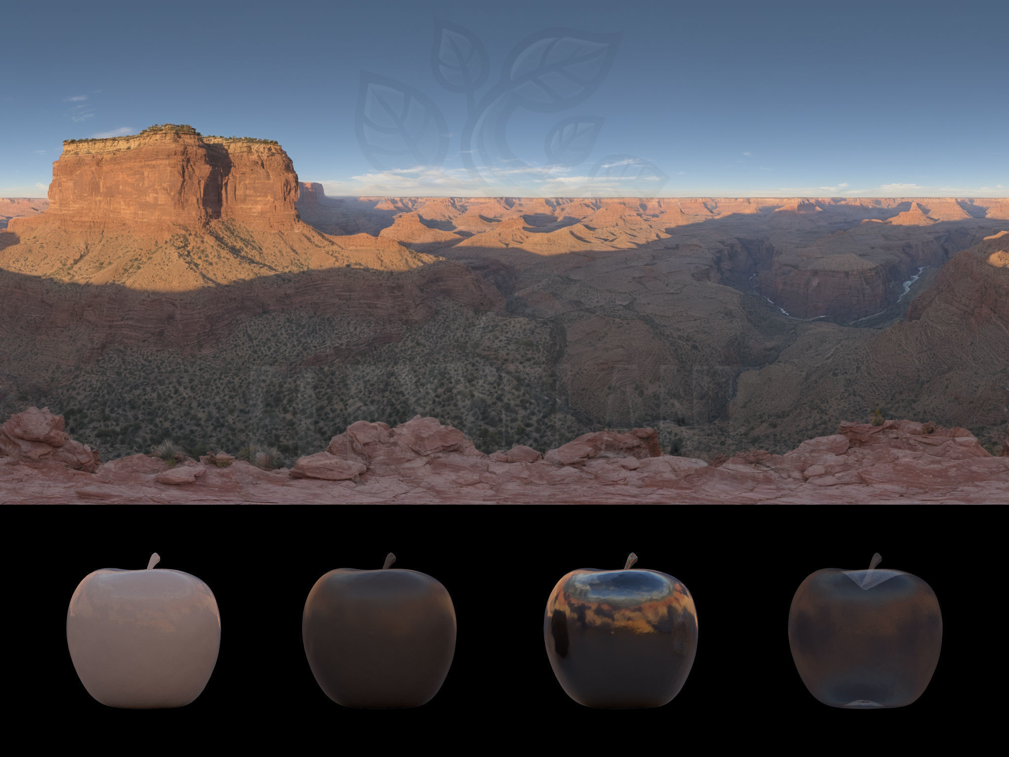 Realistic HDRI 24pcs 12k Grand Canyon Low-poly 3D model_14