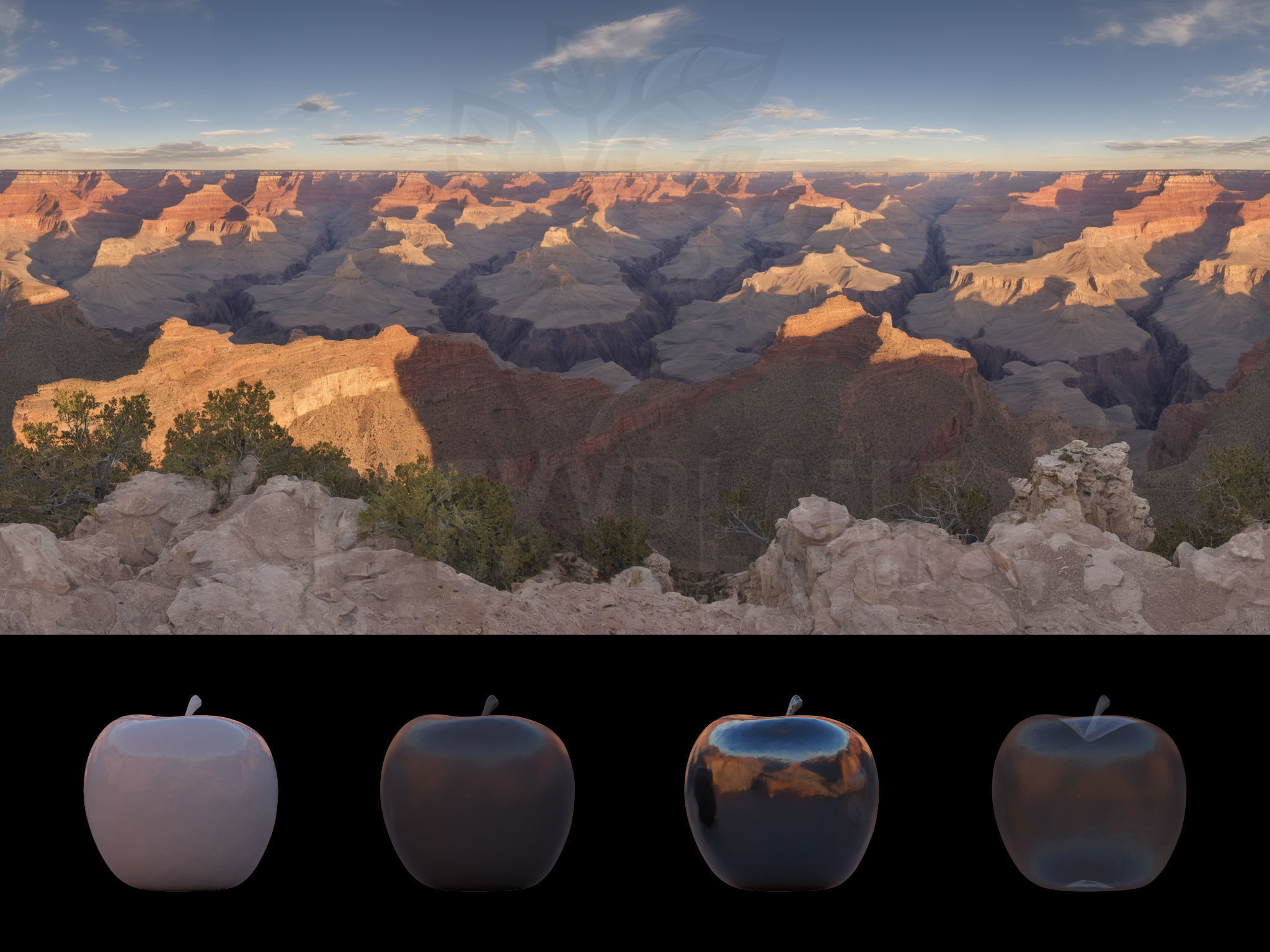 Realistic HDRI 24pcs 12k Grand Canyon Low-poly 3D model_15