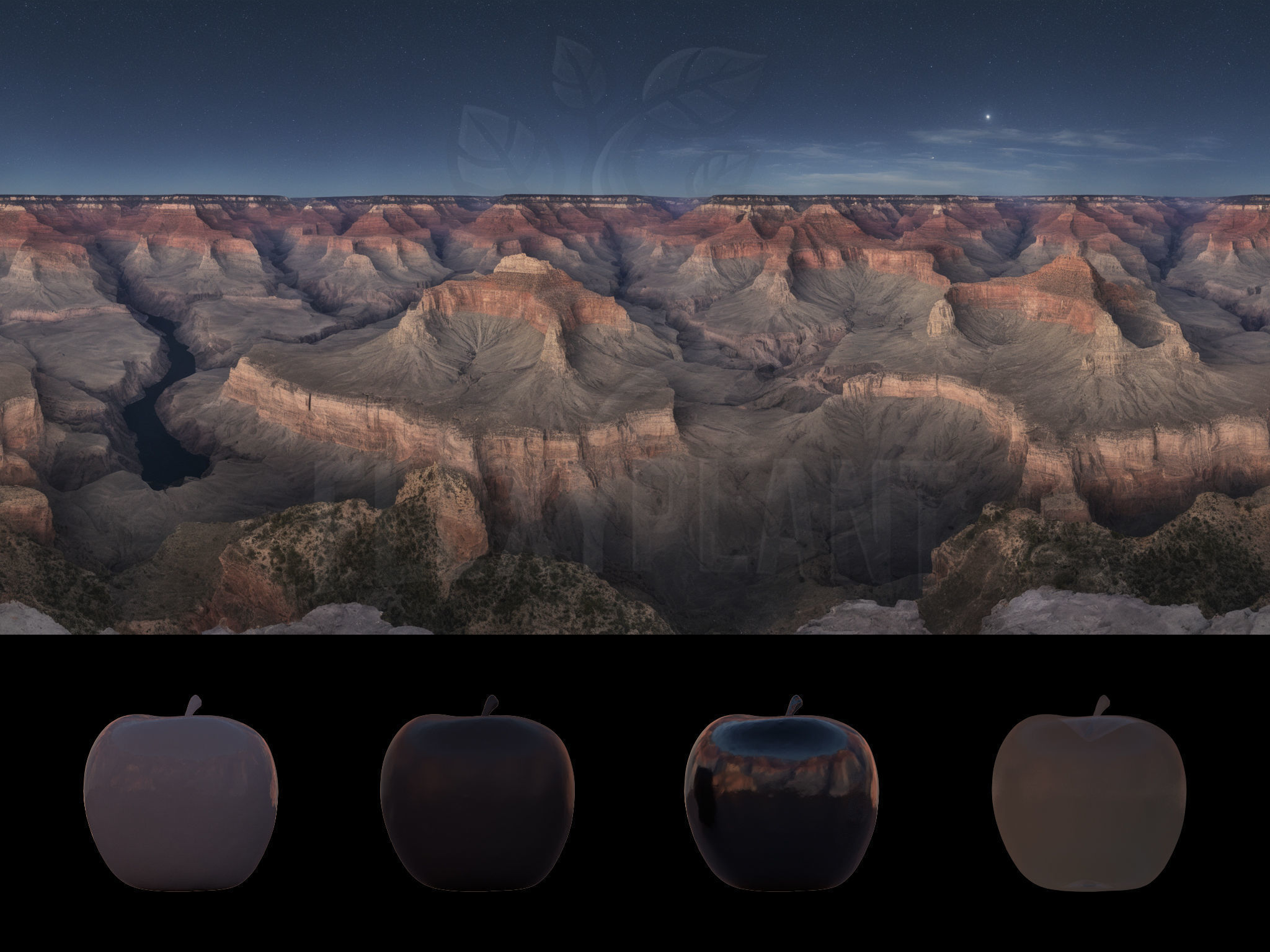 Realistic HDRI 24pcs 12k Grand Canyon Low-poly 3D model_25