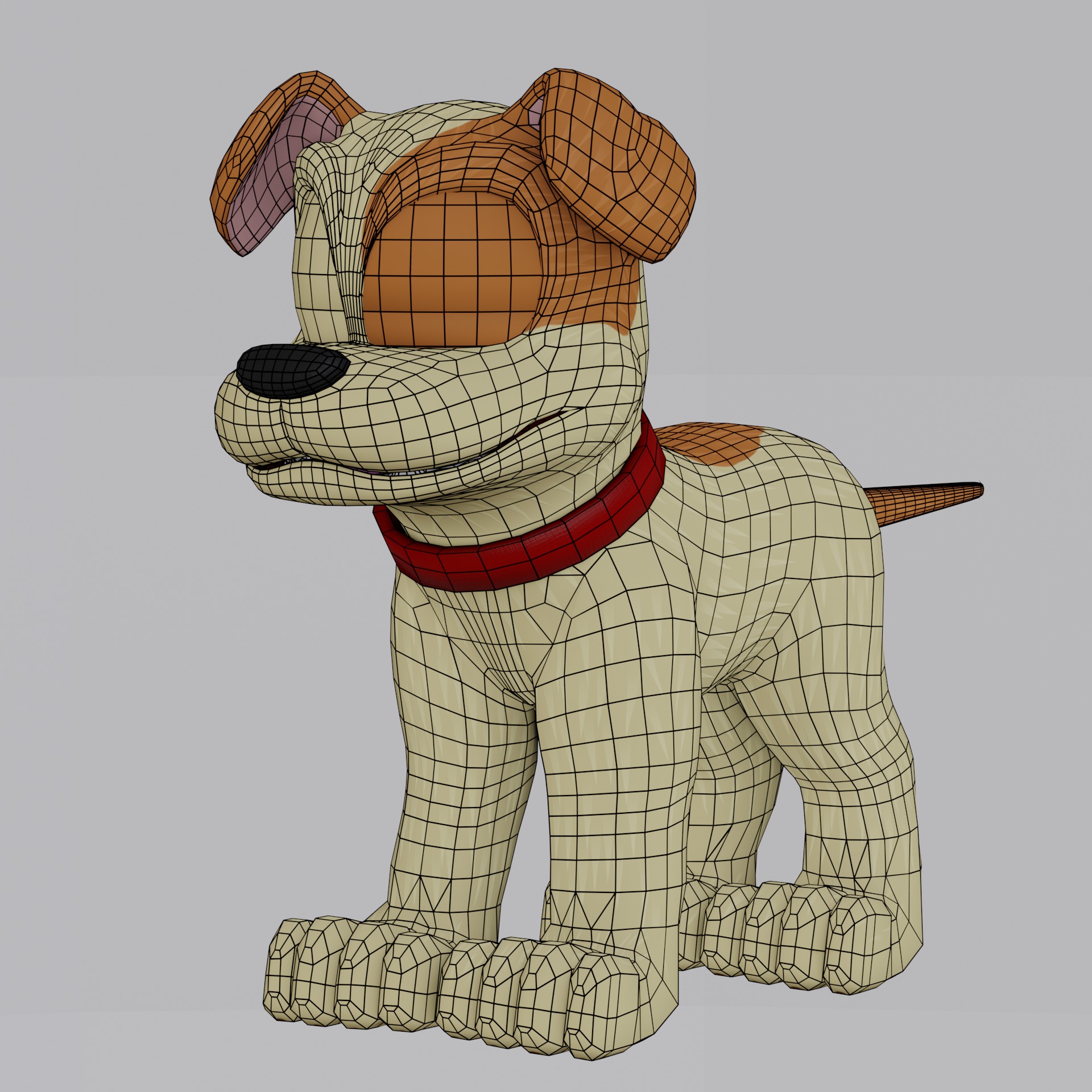 Hedgehog Family Archie Models Low-poly 3D model_4