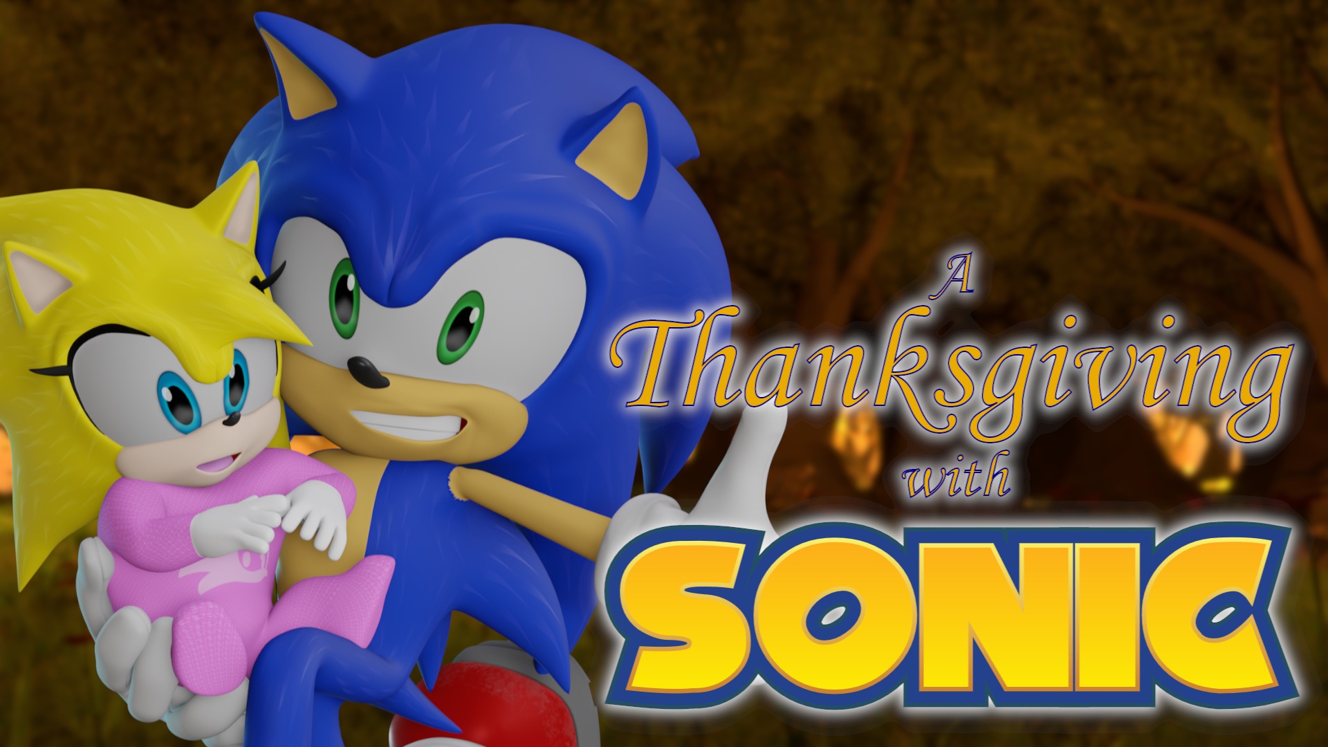Hedgehog Family Archie Models Low-poly 3D model_9